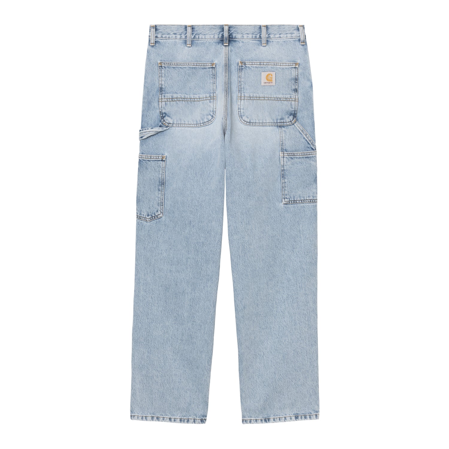 Single Knee Pant - Blue (heavy worn bleached)
