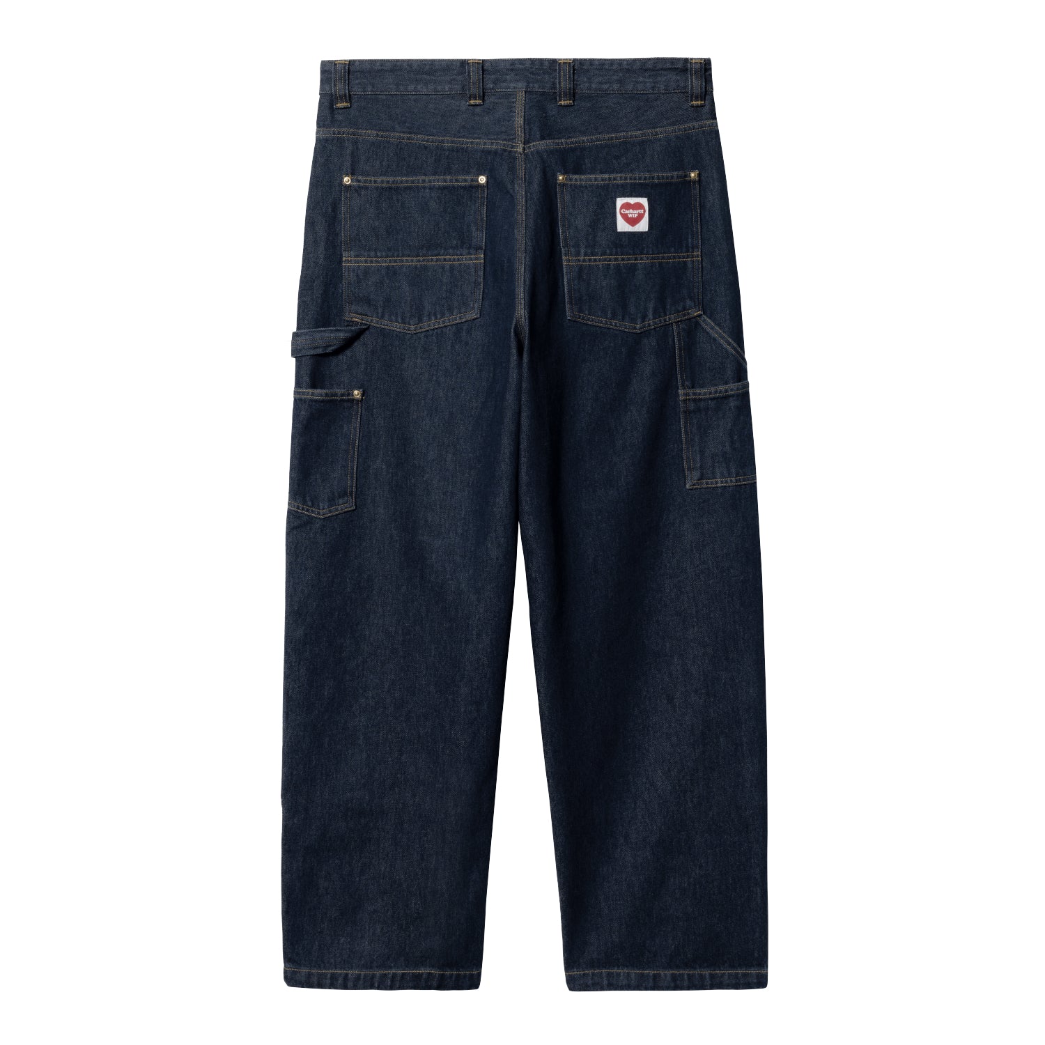 NASH DOUBLE KNEE PANT  - Blue (rinsed)