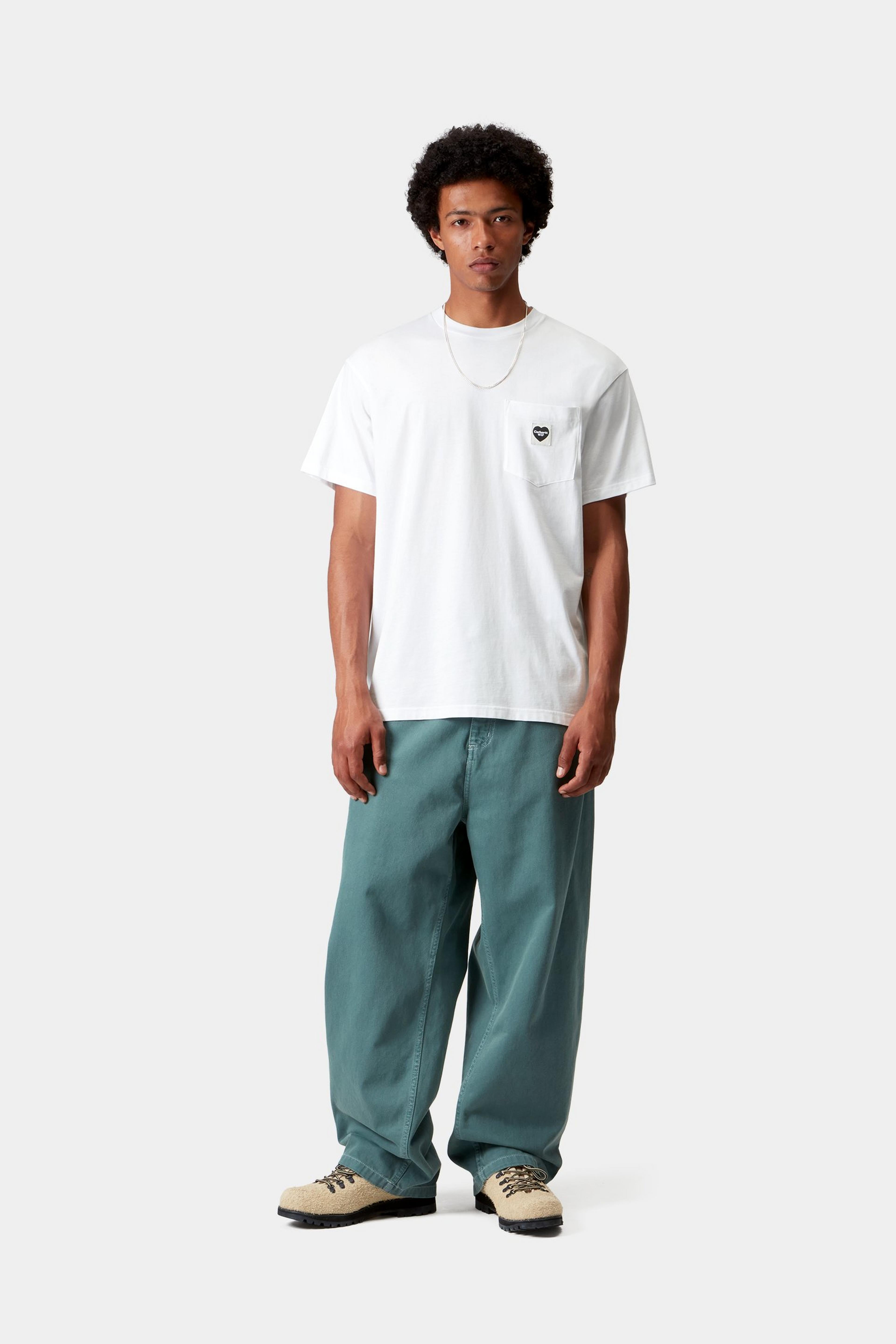 ショートスリーブポケットハートTシャツ