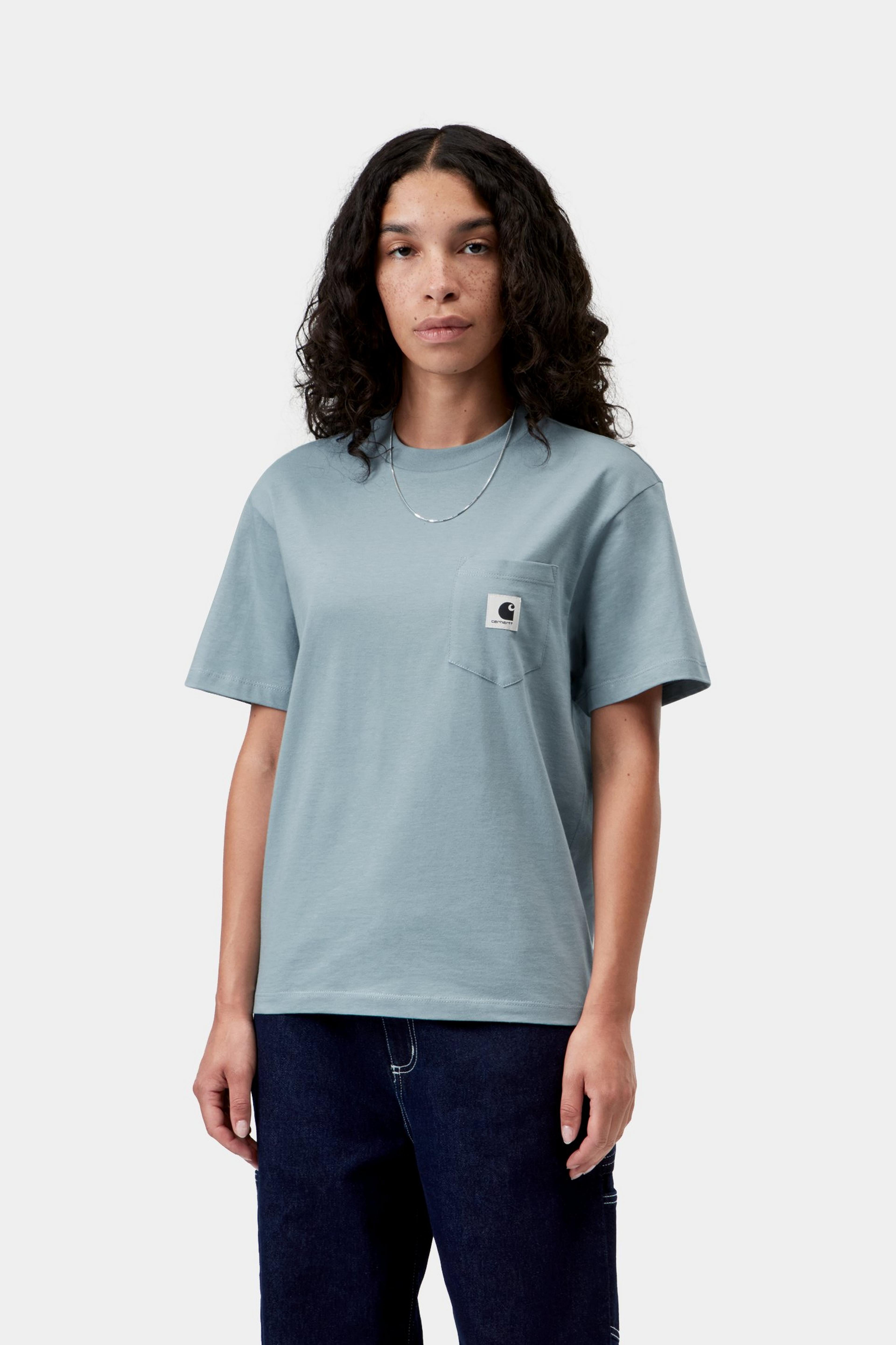 W' S/S Pocket T-Shirt - Citadel
