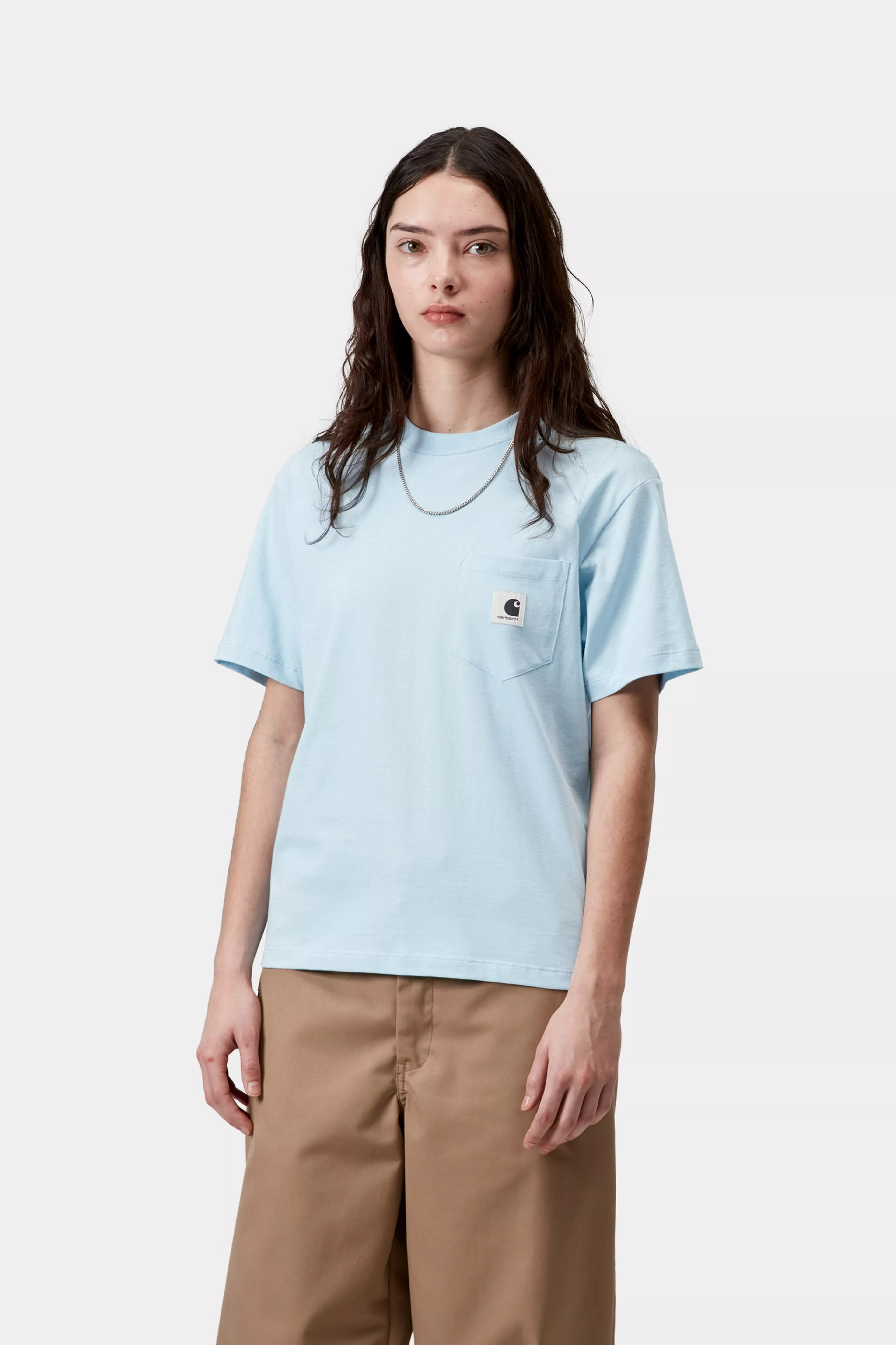 W' S/S Pocket T-Shirt - Icaria