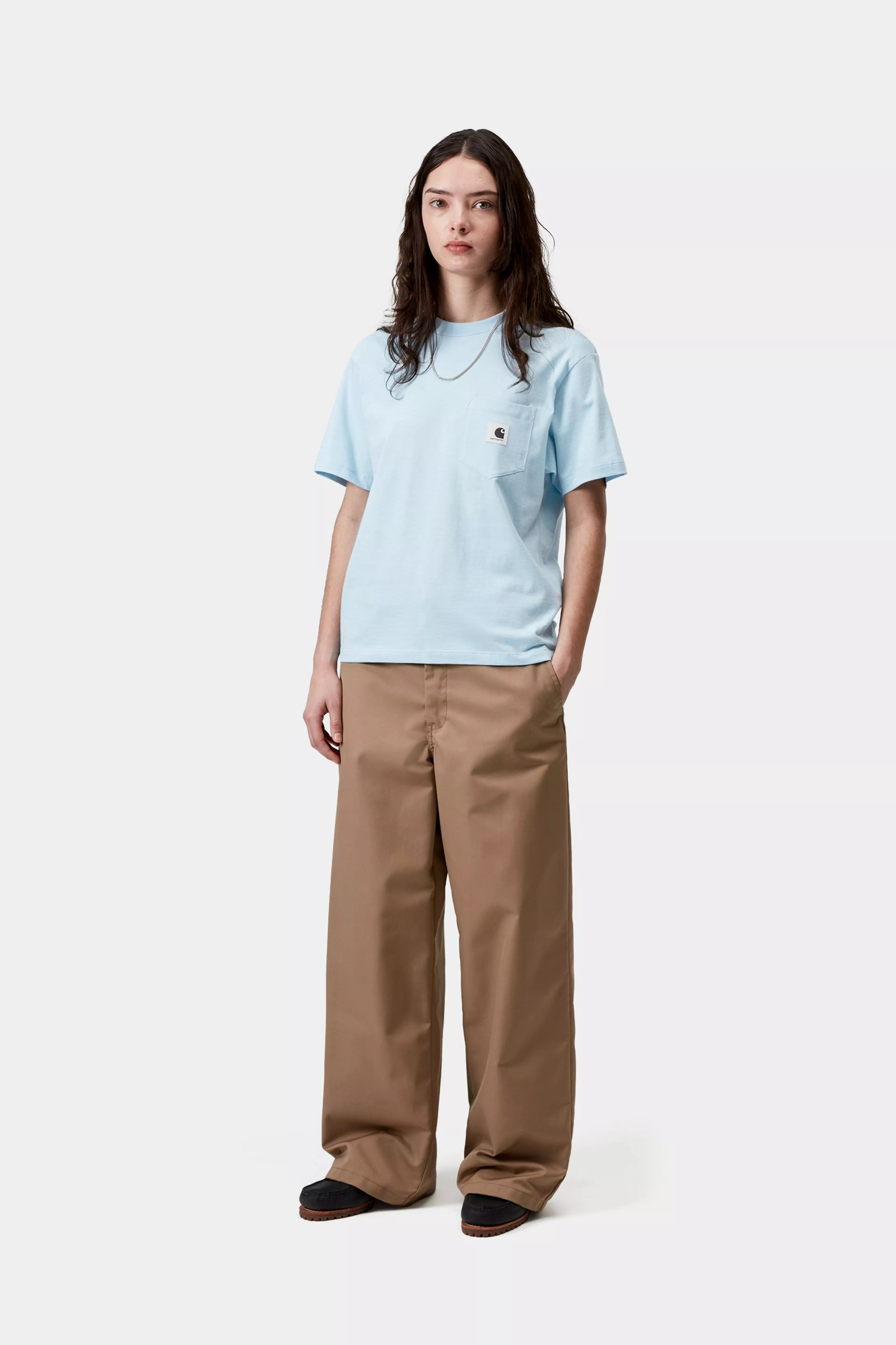 W' S/S Pocket T-Shirt - Icaria