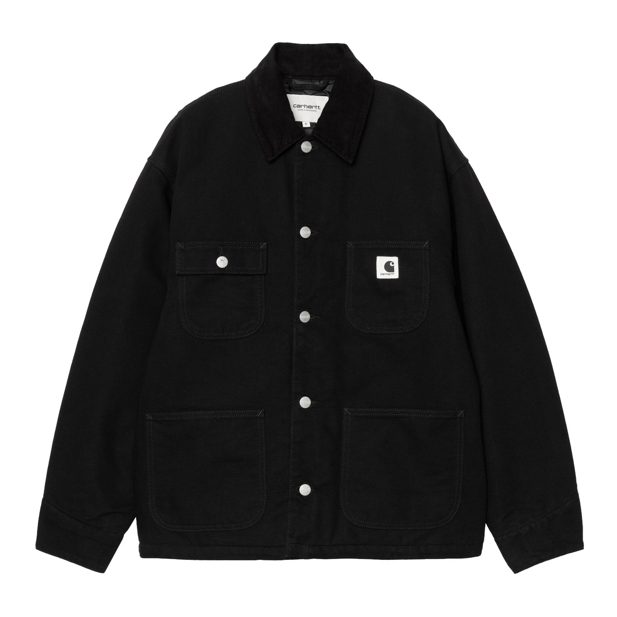 W' OG Michigan Coat - Black / Black rinsed