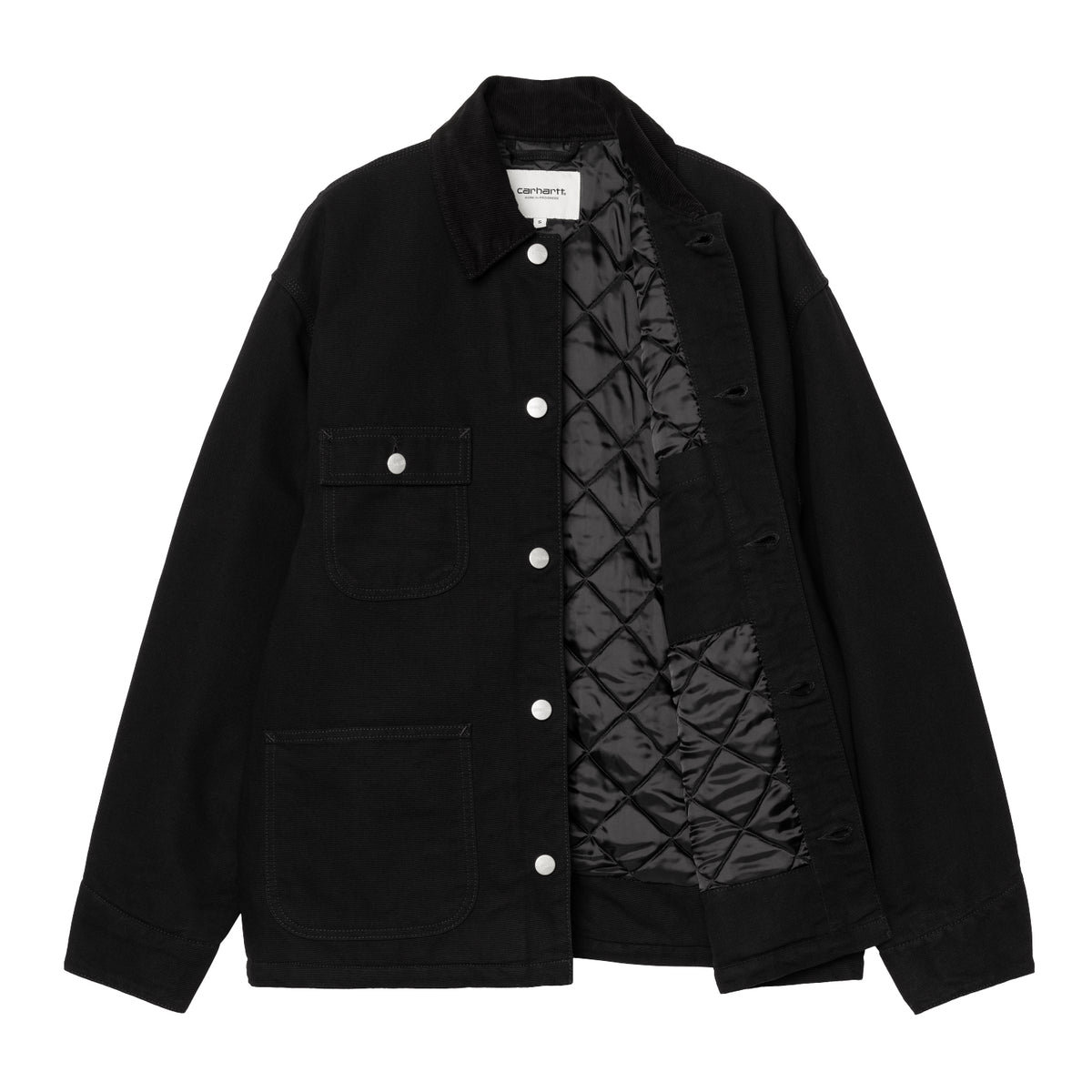 W' OG Michigan Coat - Black / Black rinsed