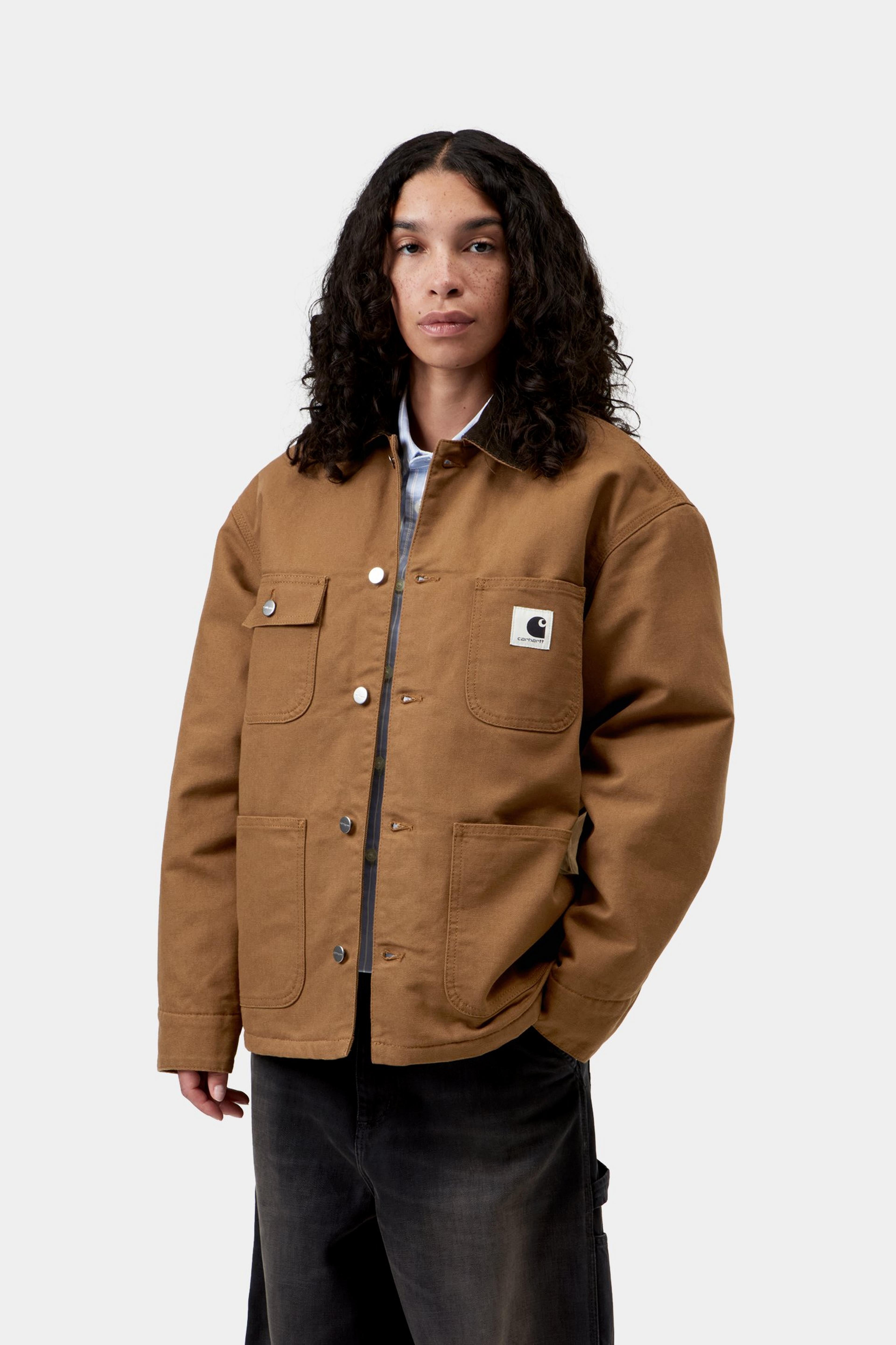 W' OG Michigan Coat - WIP H Brown / Tobacco rinsed 2