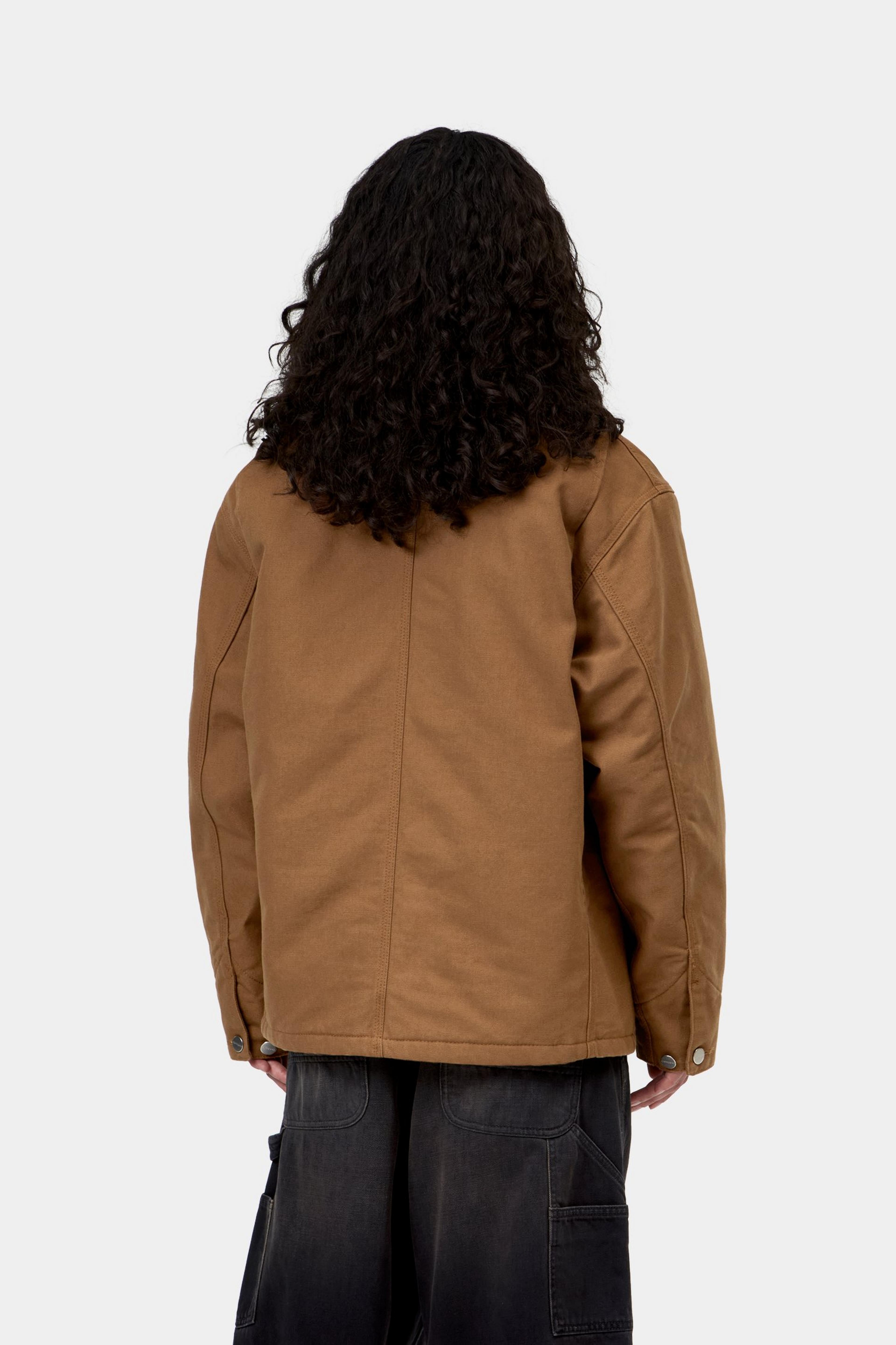 W' OG Michigan Coat - WIP H Brown / Tobacco rinsed 3