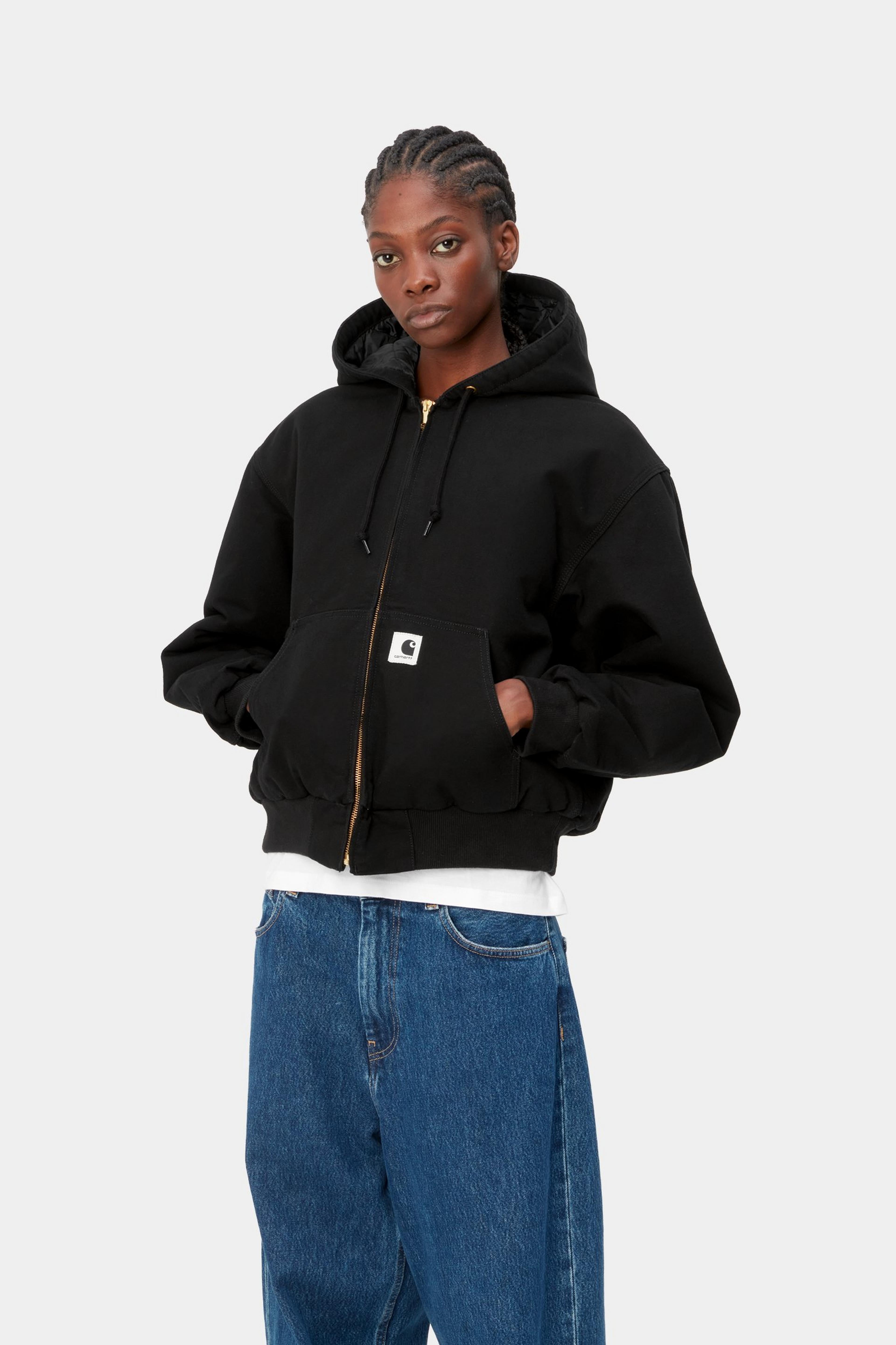 W' OG Active Jacket - Black rinsed 4