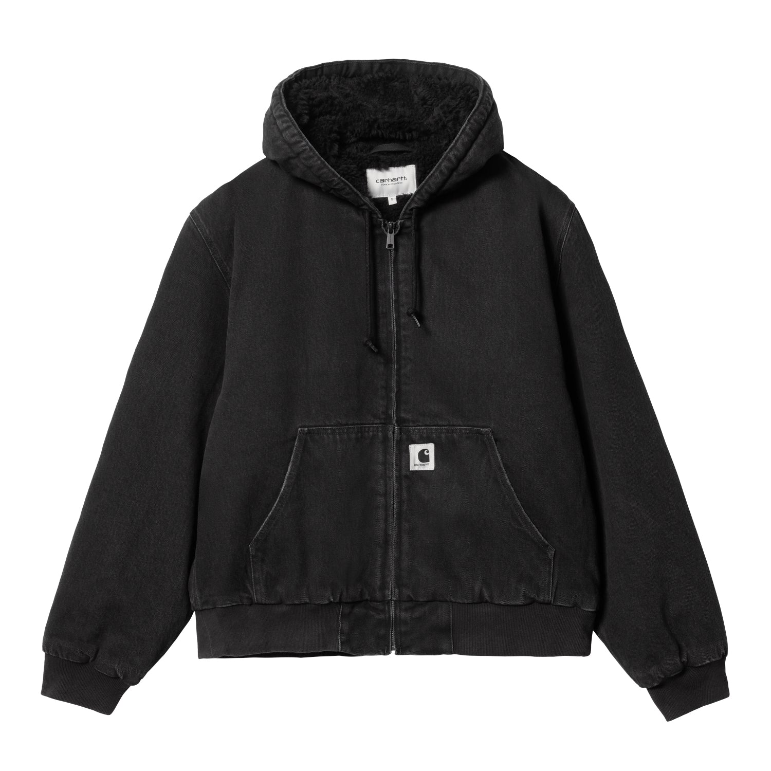 W' OG Active Jacket - Black stone washed 1
