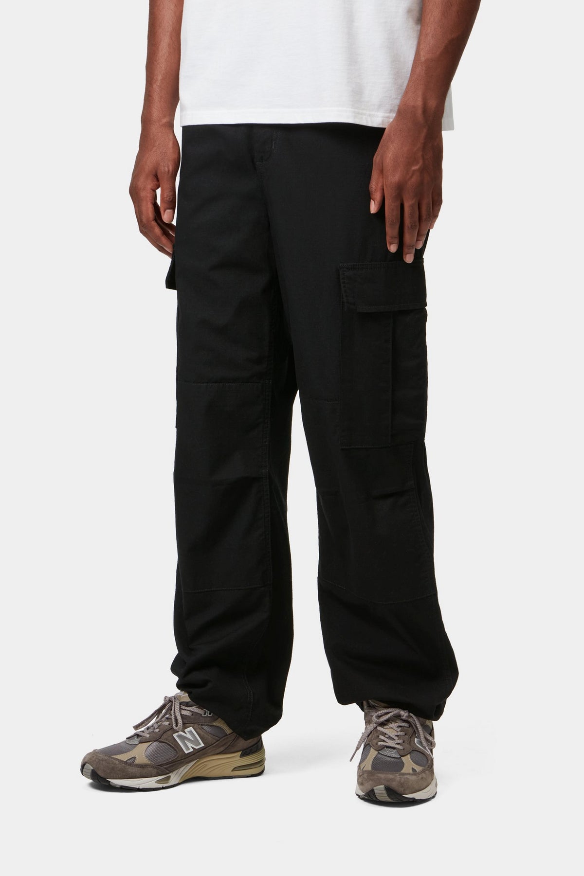 Regular Cargo Pant - Black, rinsed