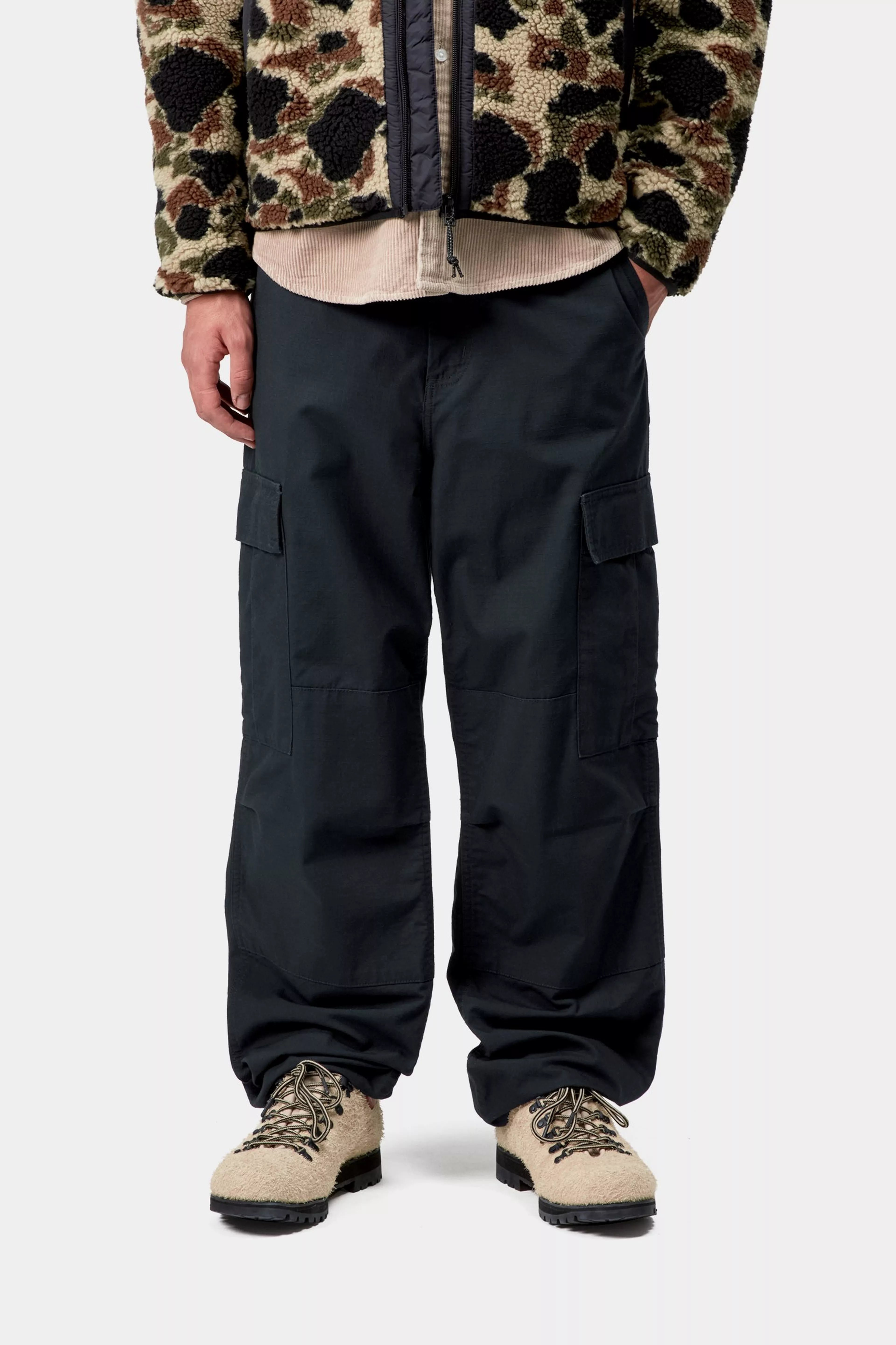 REGULAR CARGO PANT  - Deep Night (rinsed)