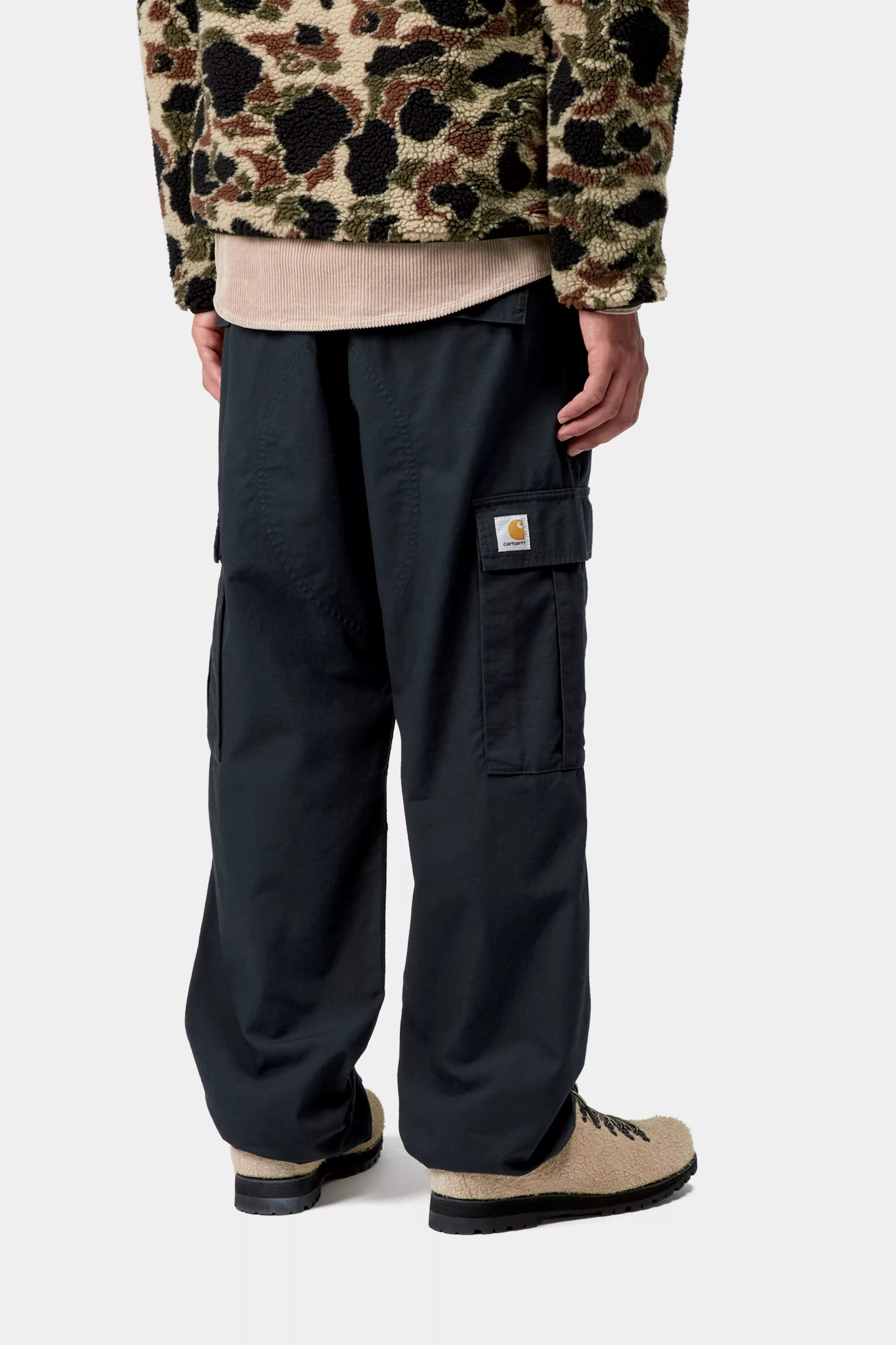 REGULAR CARGO PANT  - Deep Night (rinsed)