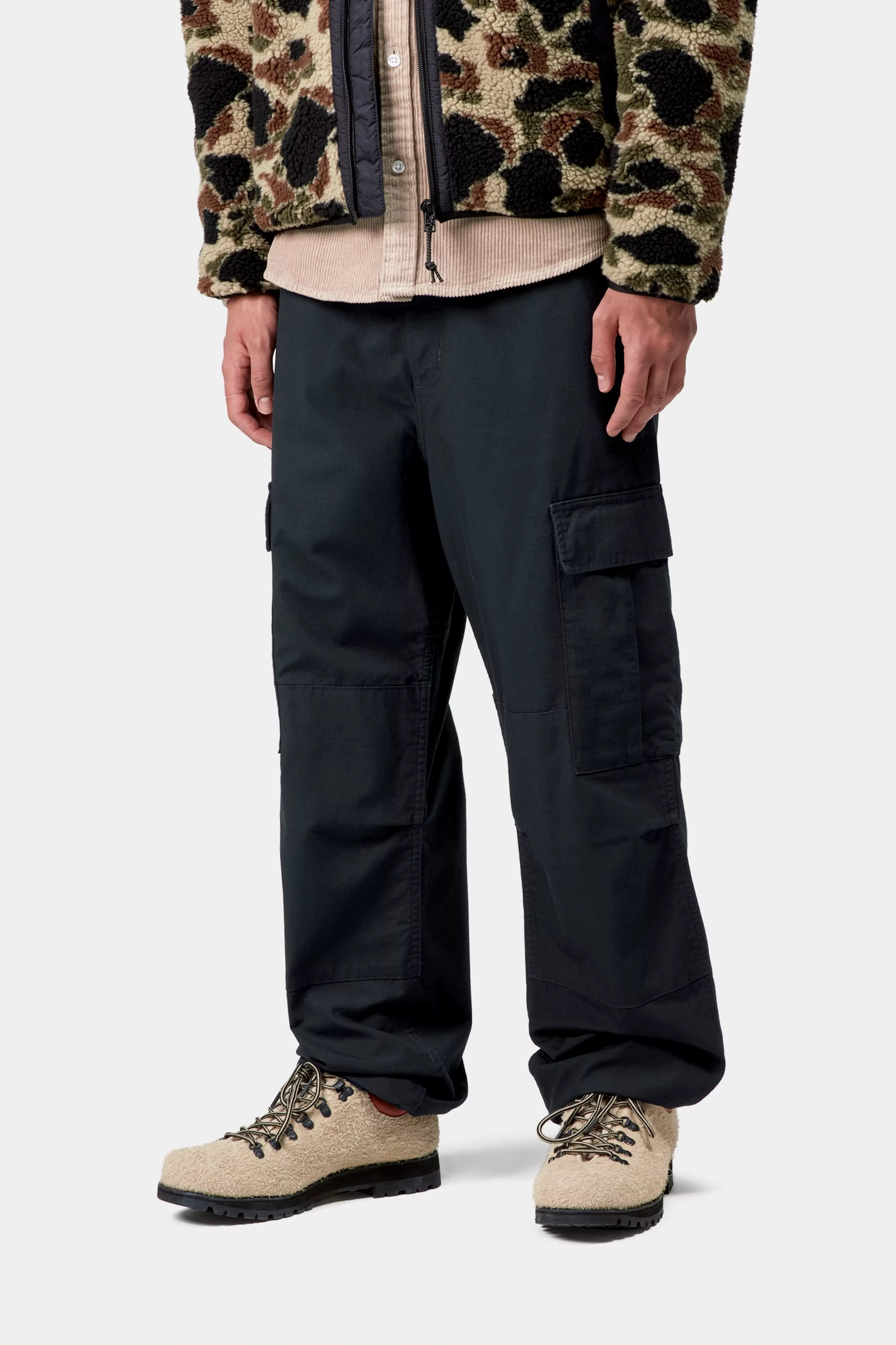 REGULAR CARGO PANT  - Deep Night (rinsed)