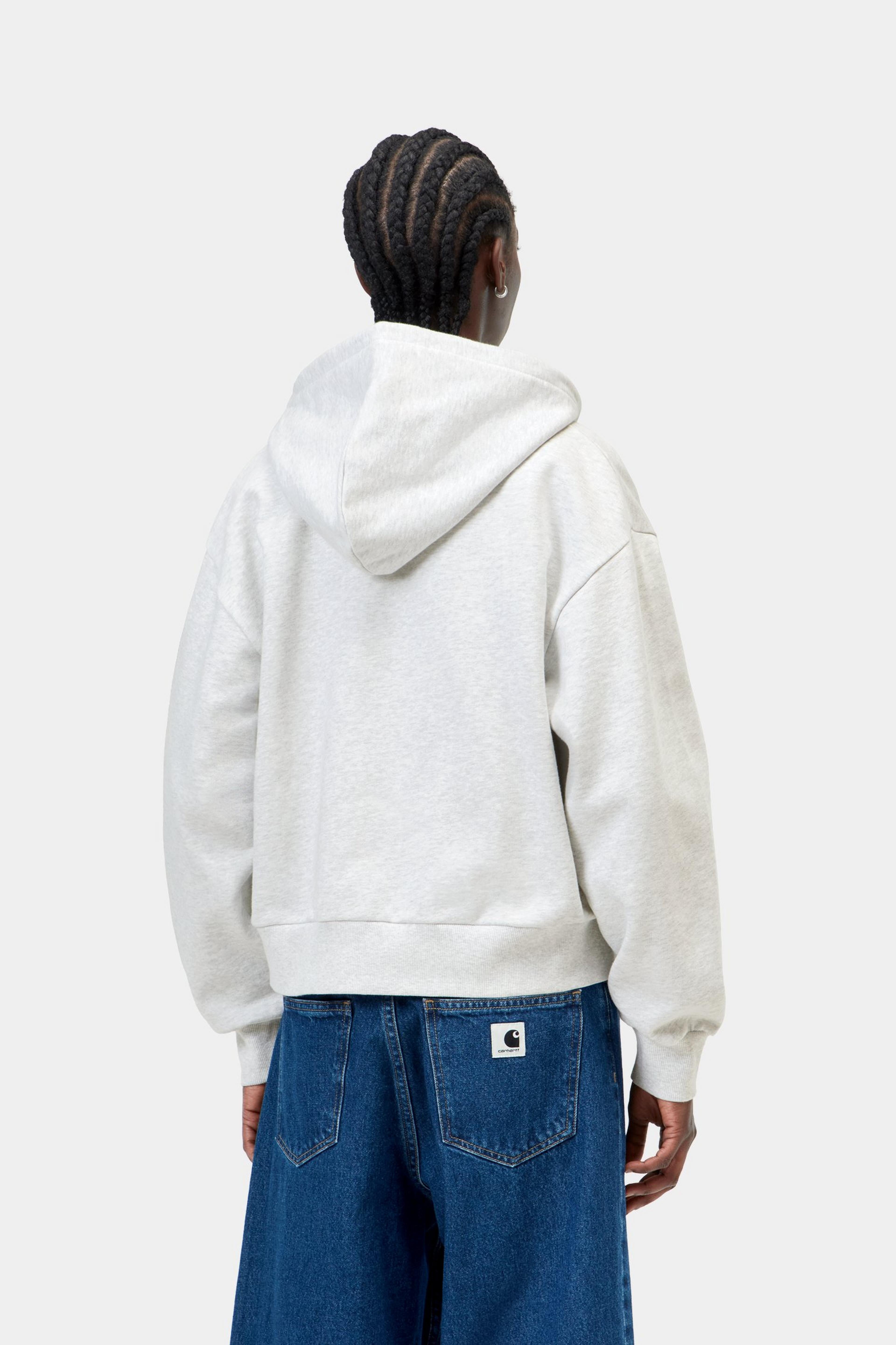 W' Hooded Casey Jacket - Ash Heather / Silver 3