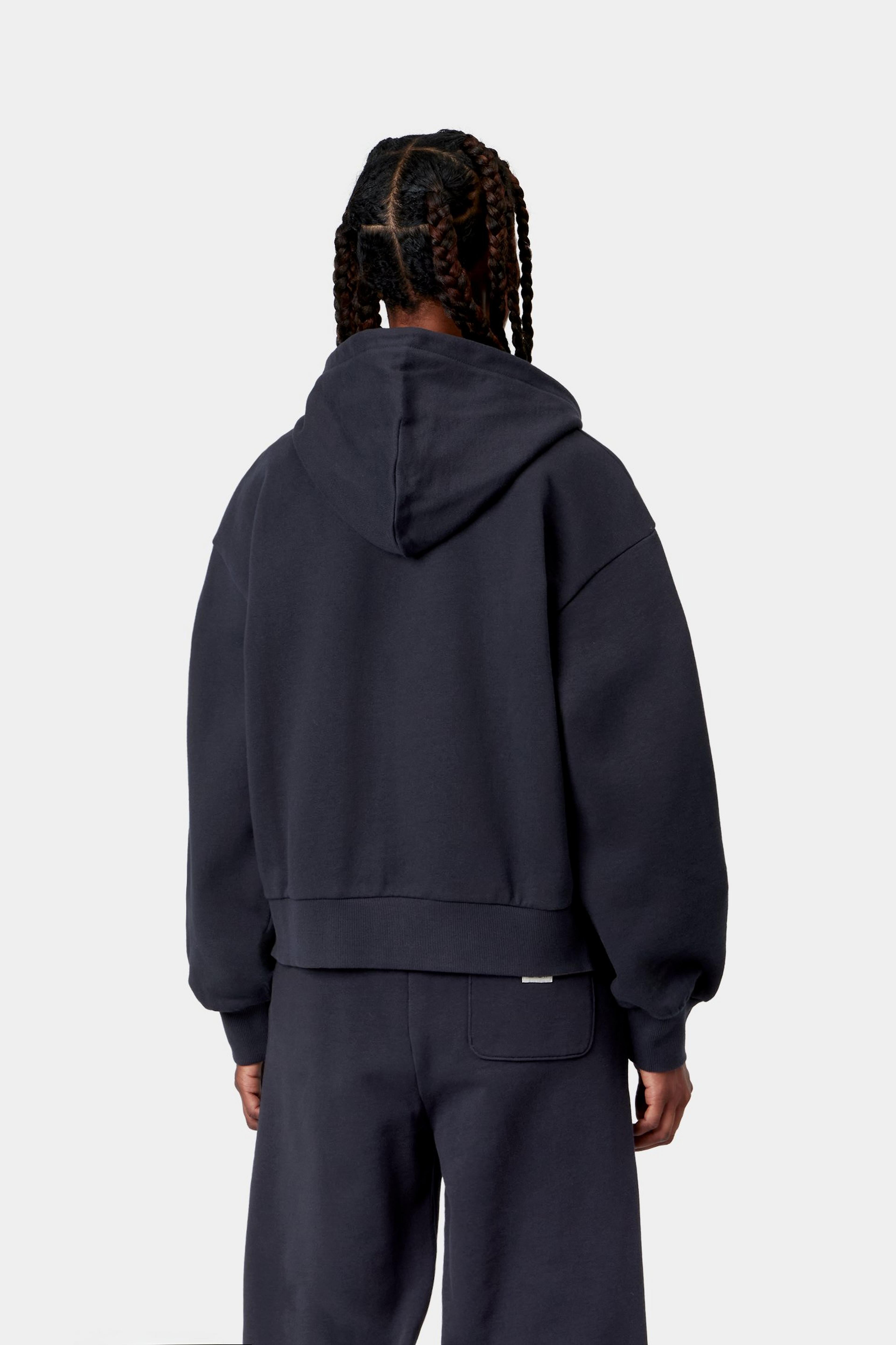 W' Hooded Casey Jacket - Dark Navy / Silver 5