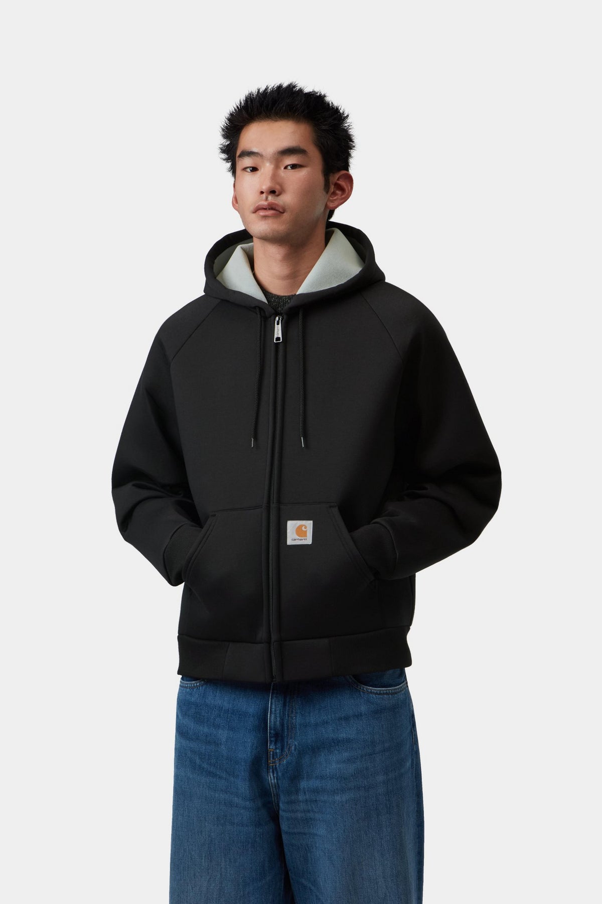 Car-Lux Hooded Jacket - Black