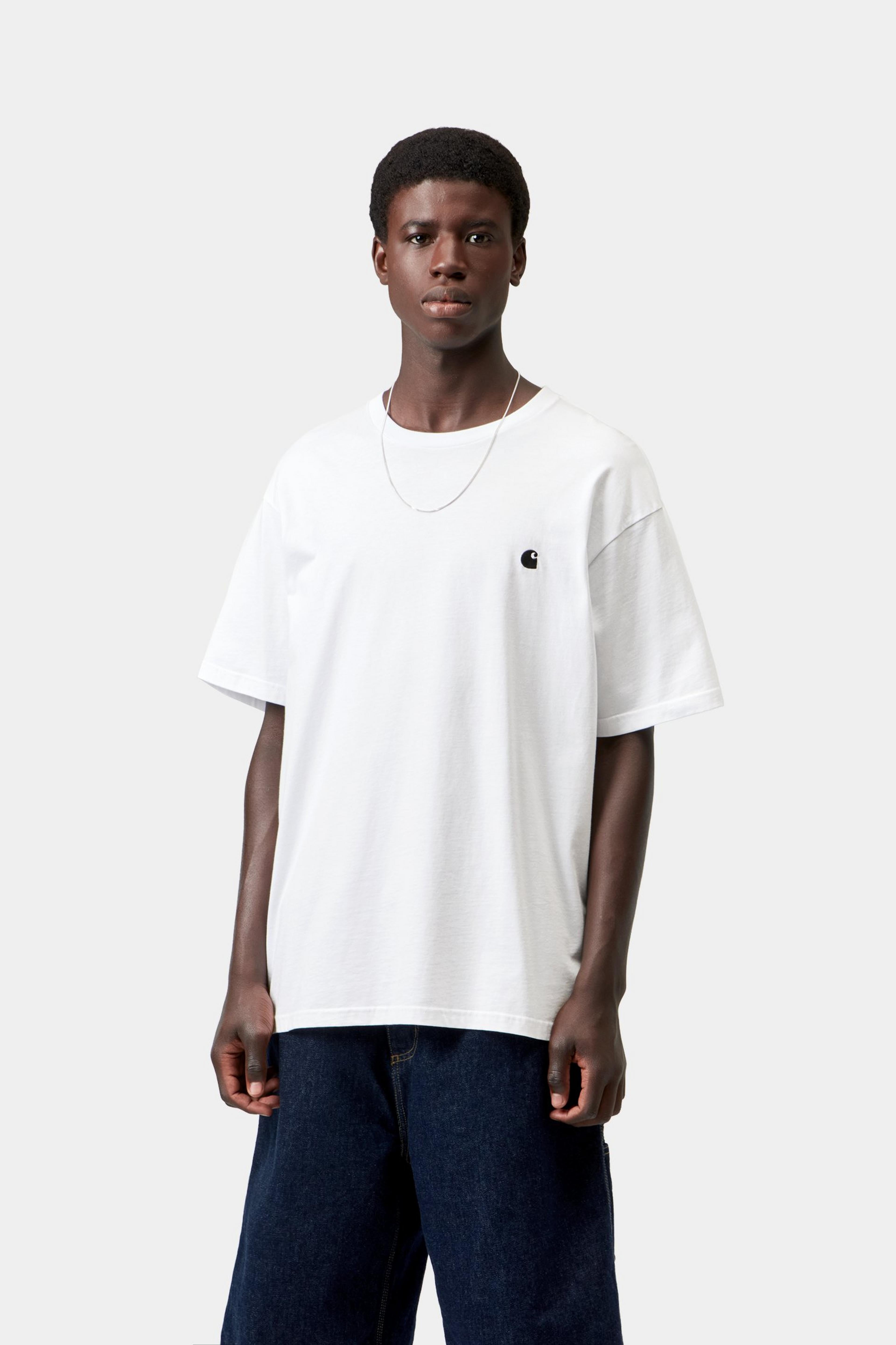 S/S Madison T-Shirt - White / Black 2