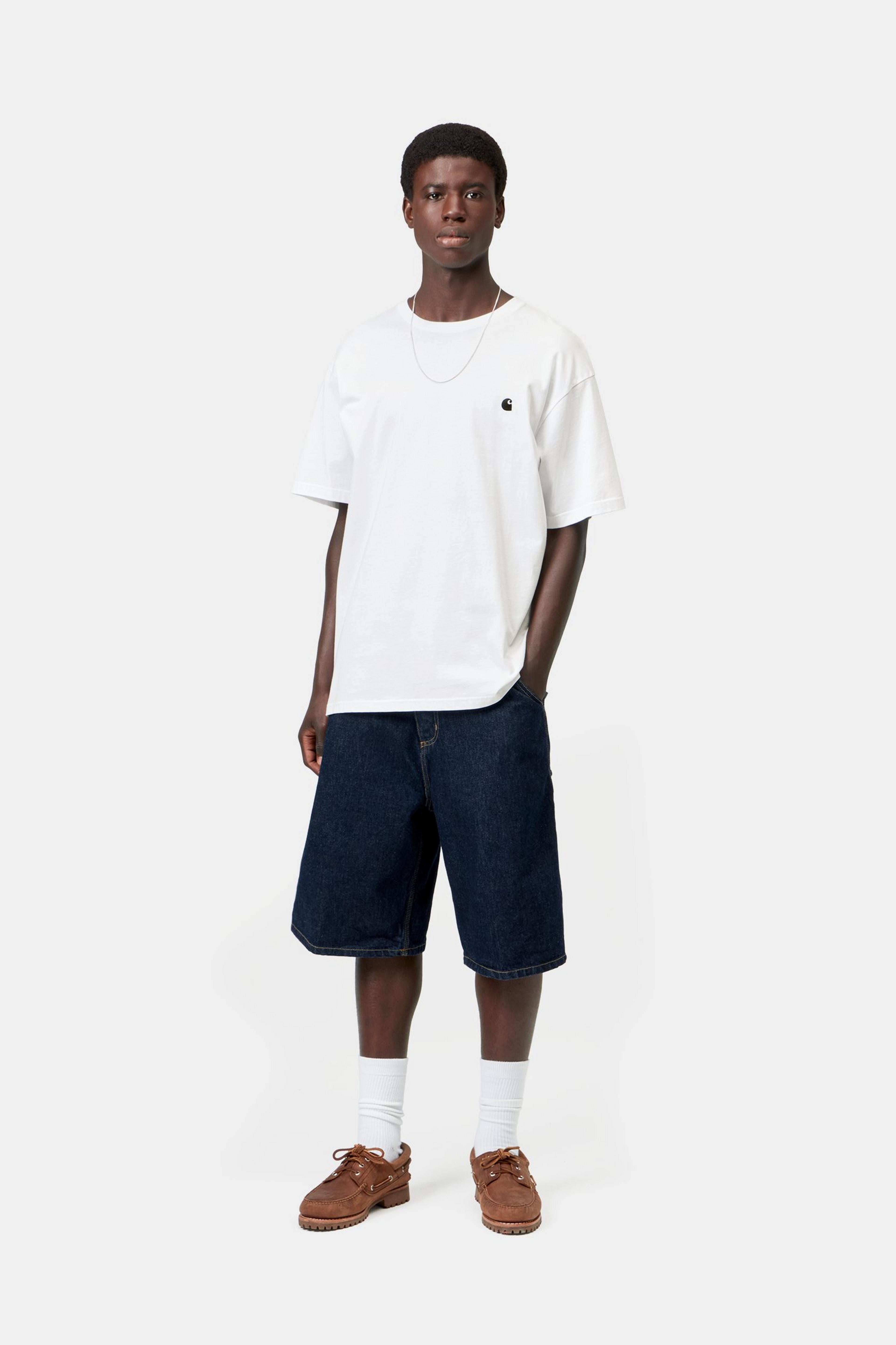S/S Madison T-Shirt - White / Black