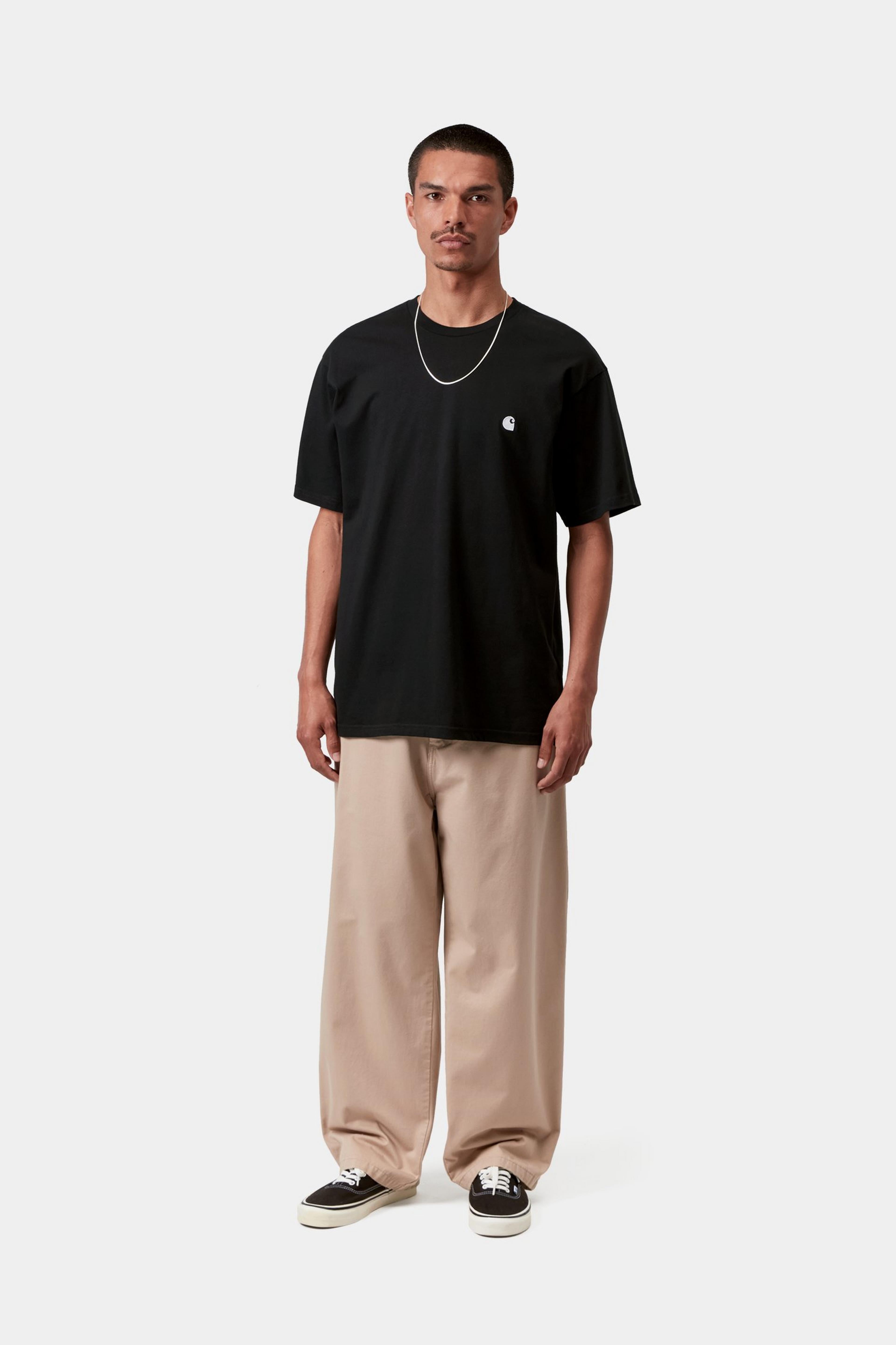 S/S Madison T-Shirt - Black / White