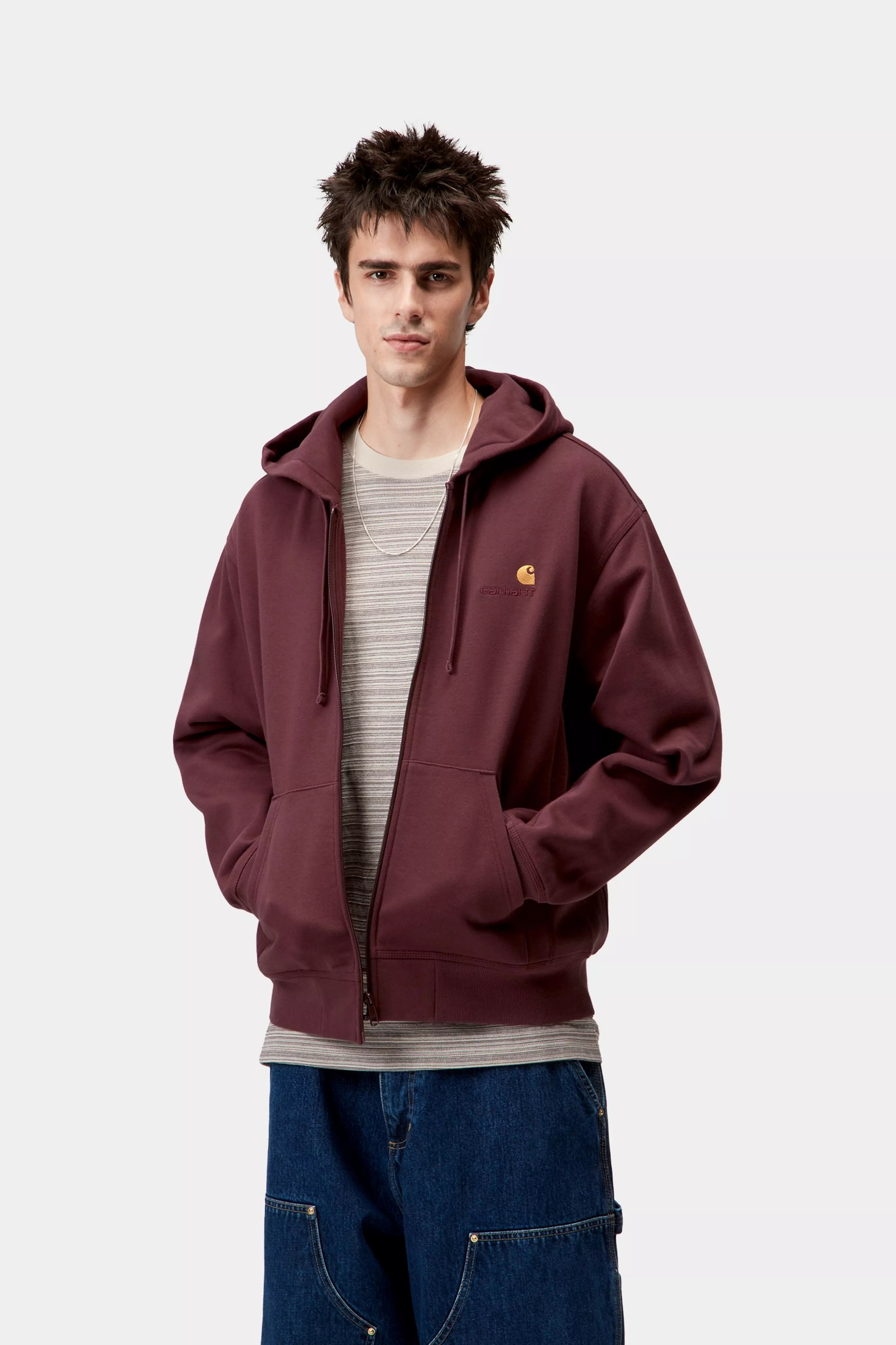 HOODED AMERICAN SCRIPT JACKET - Rondo