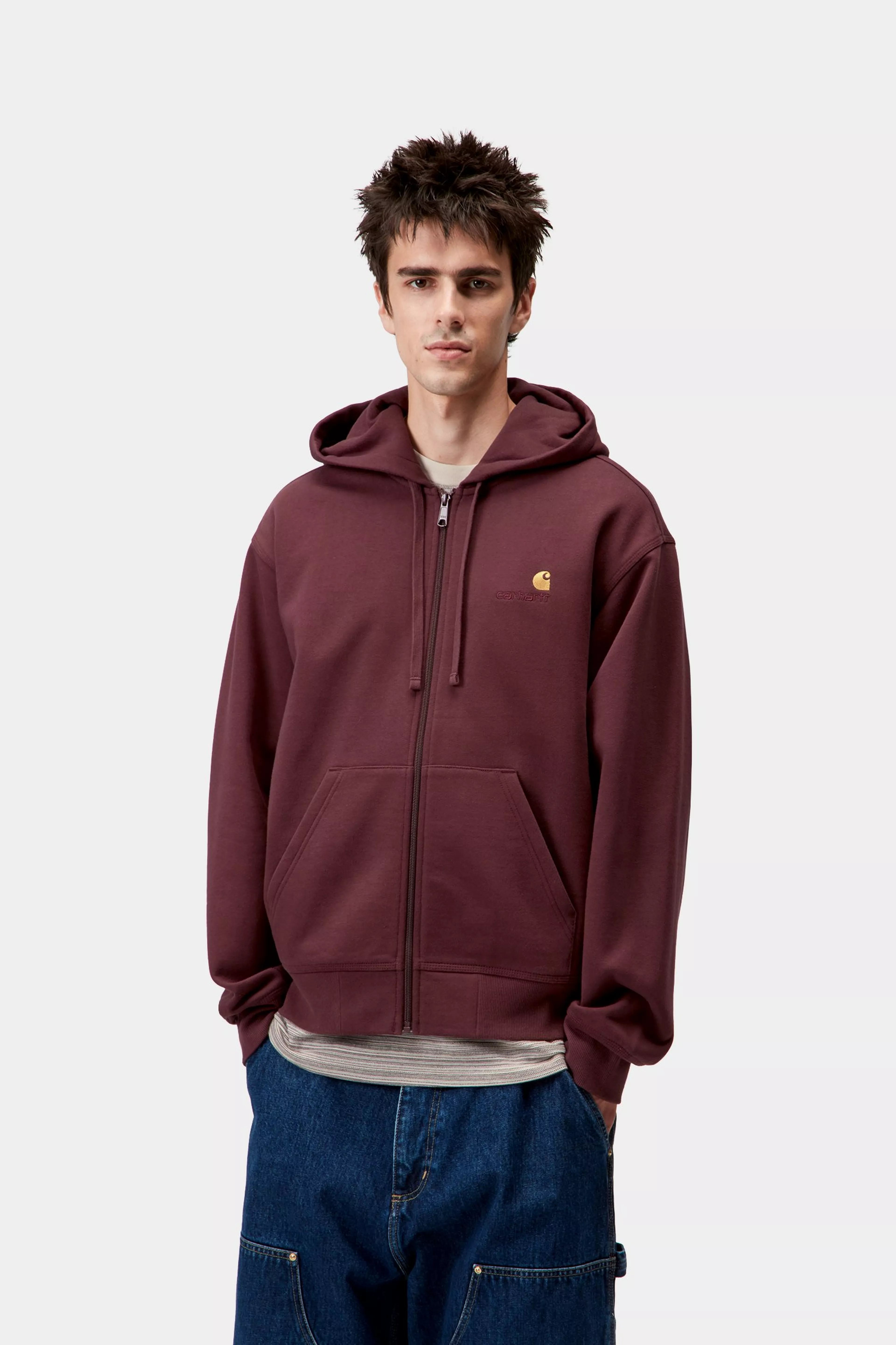HOODED AMERICAN SCRIPT JACKET - Rondo