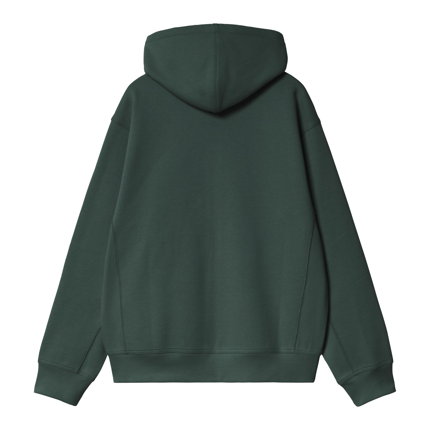 Hooded American Script Jacket - Kale Green 6