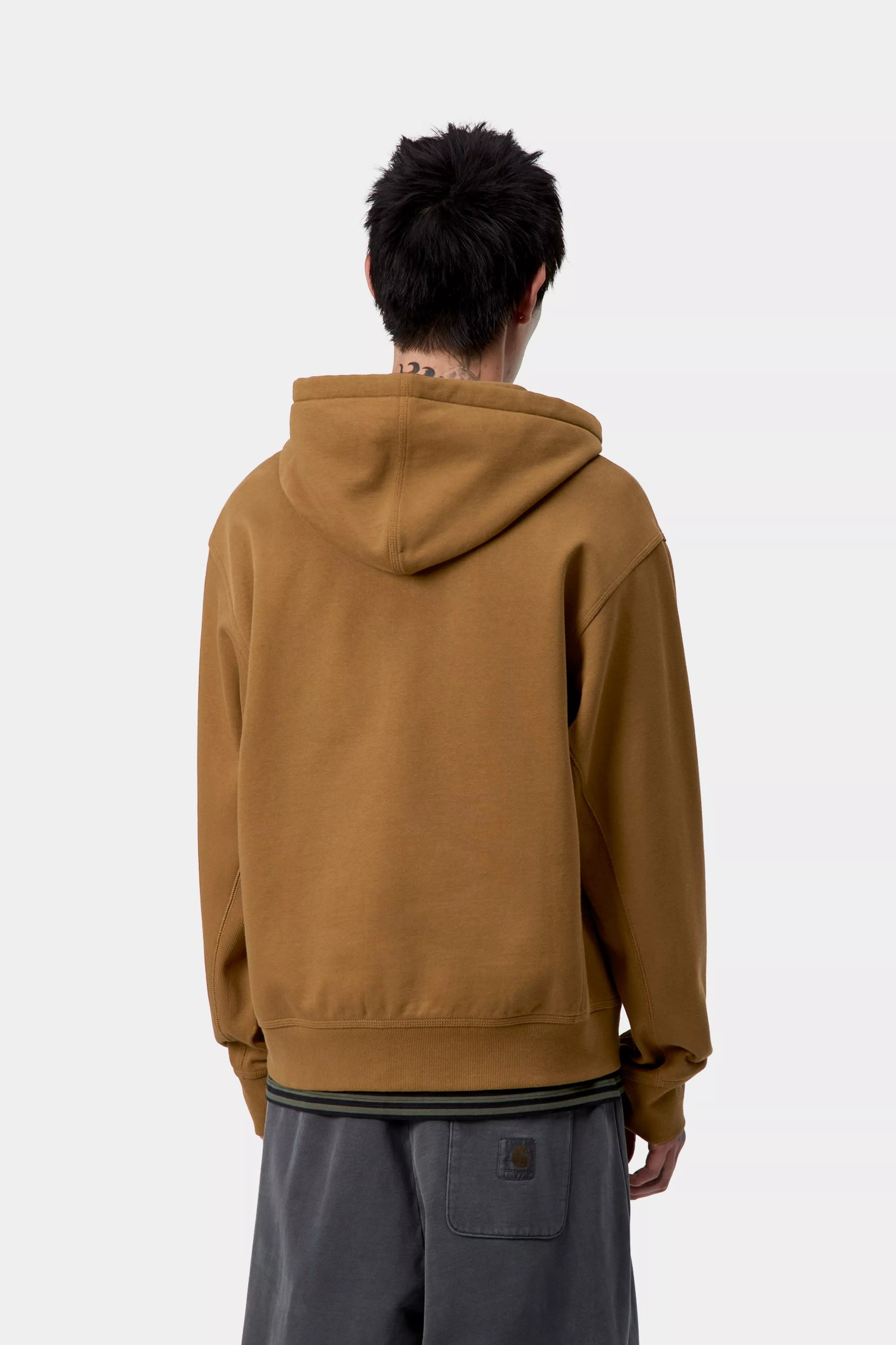 HOODED AMERICAN SCRIPT JACKET - Hamilton Brown