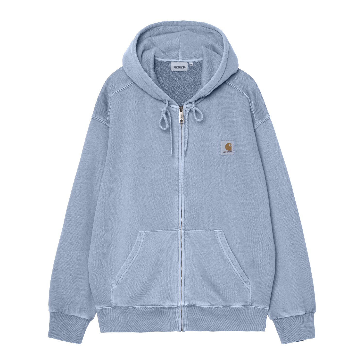 Hooded Nelson Jacket - Gentle Blue (garment dyed)