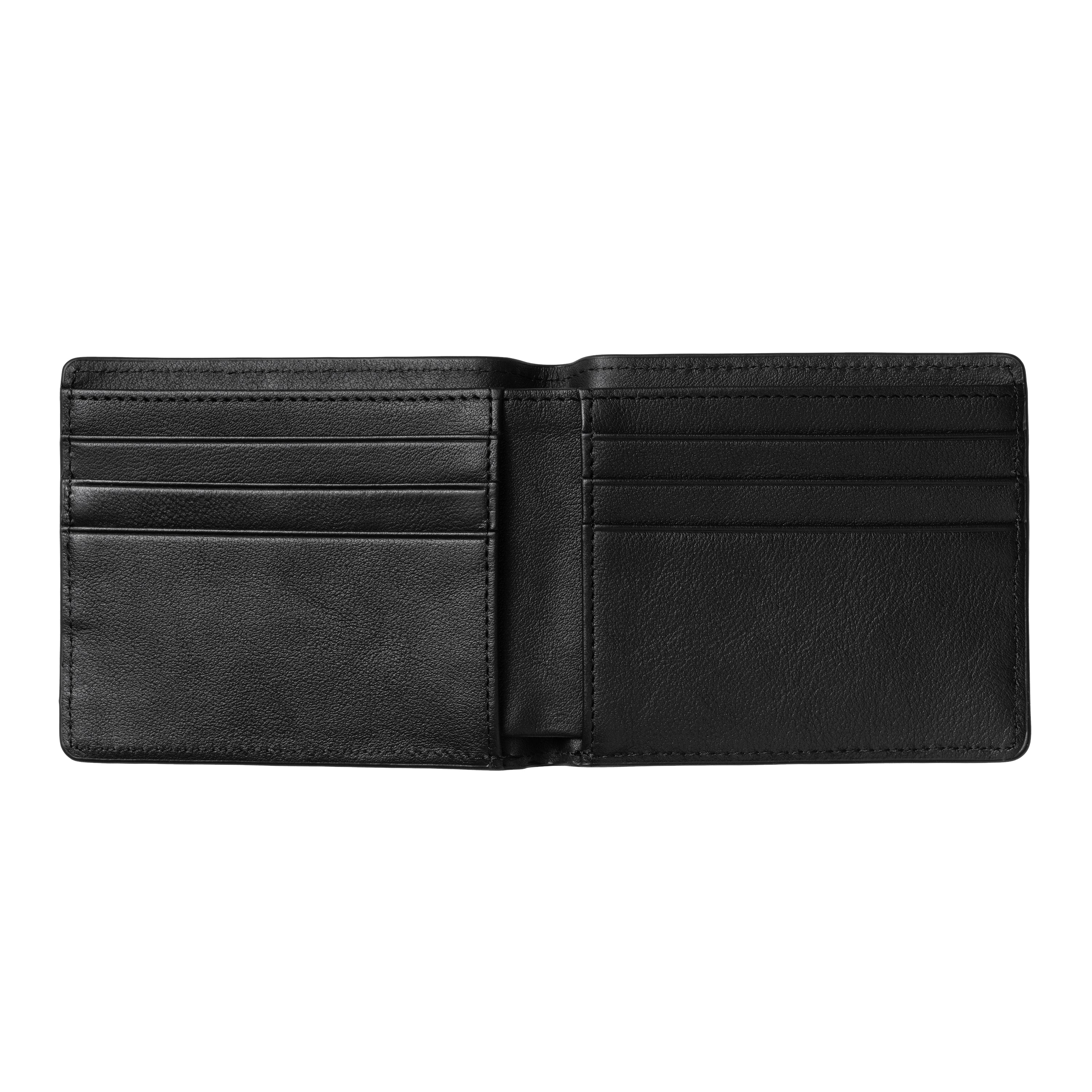 Vegas Billfold Wallet - Black / Silver