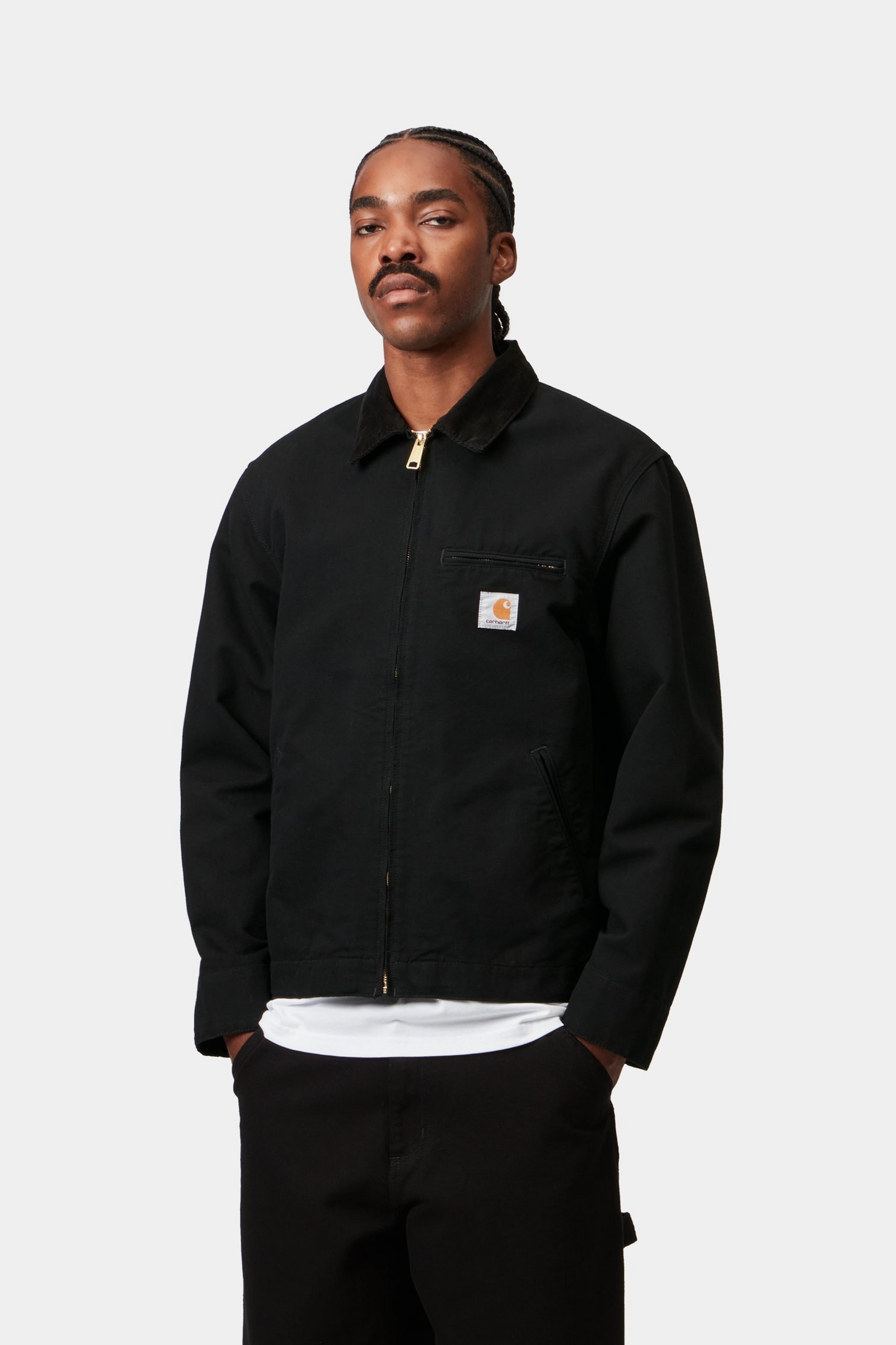 Detroit Jacket - Black / Black rinsed