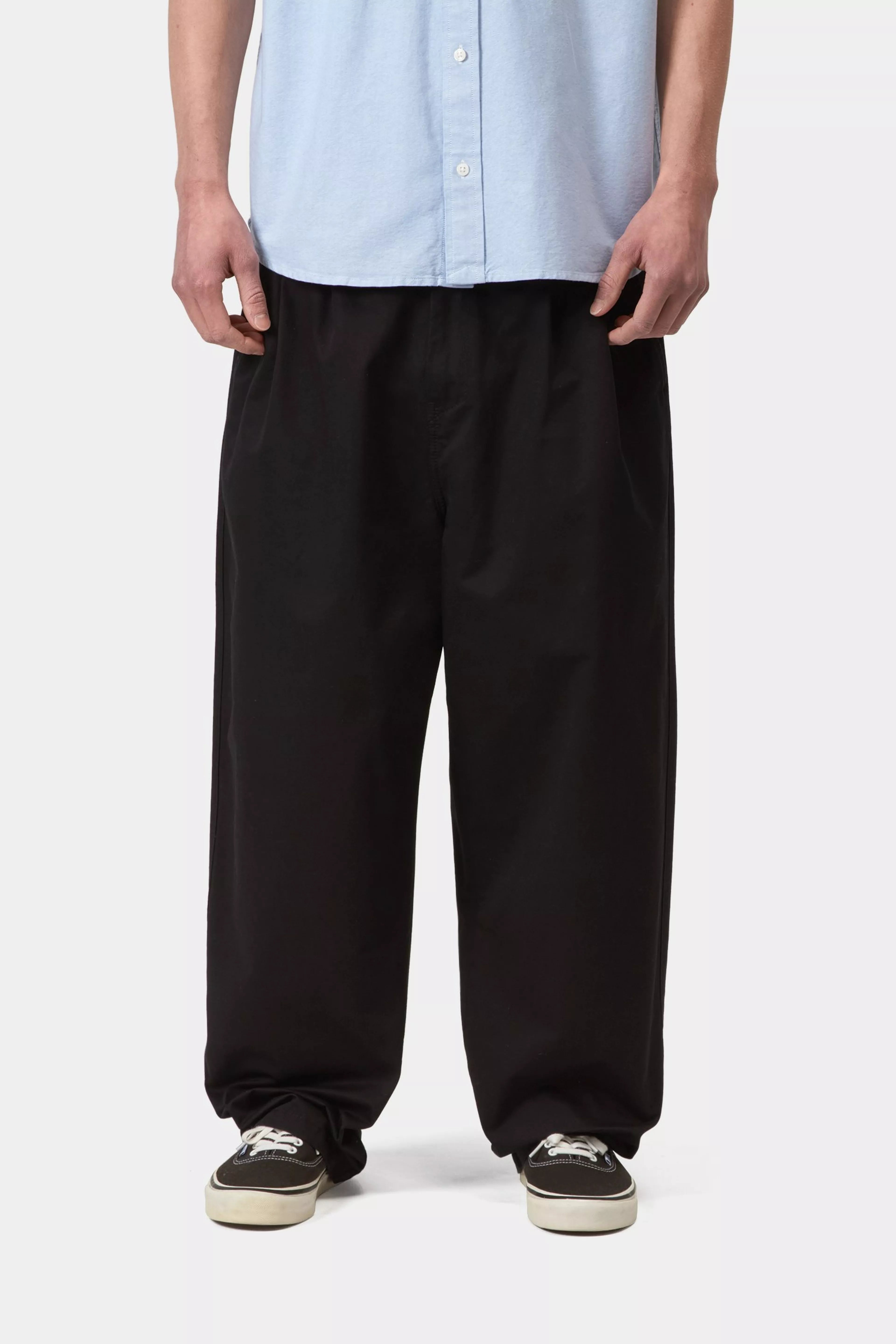 Marv Pant - Black (stone washed)