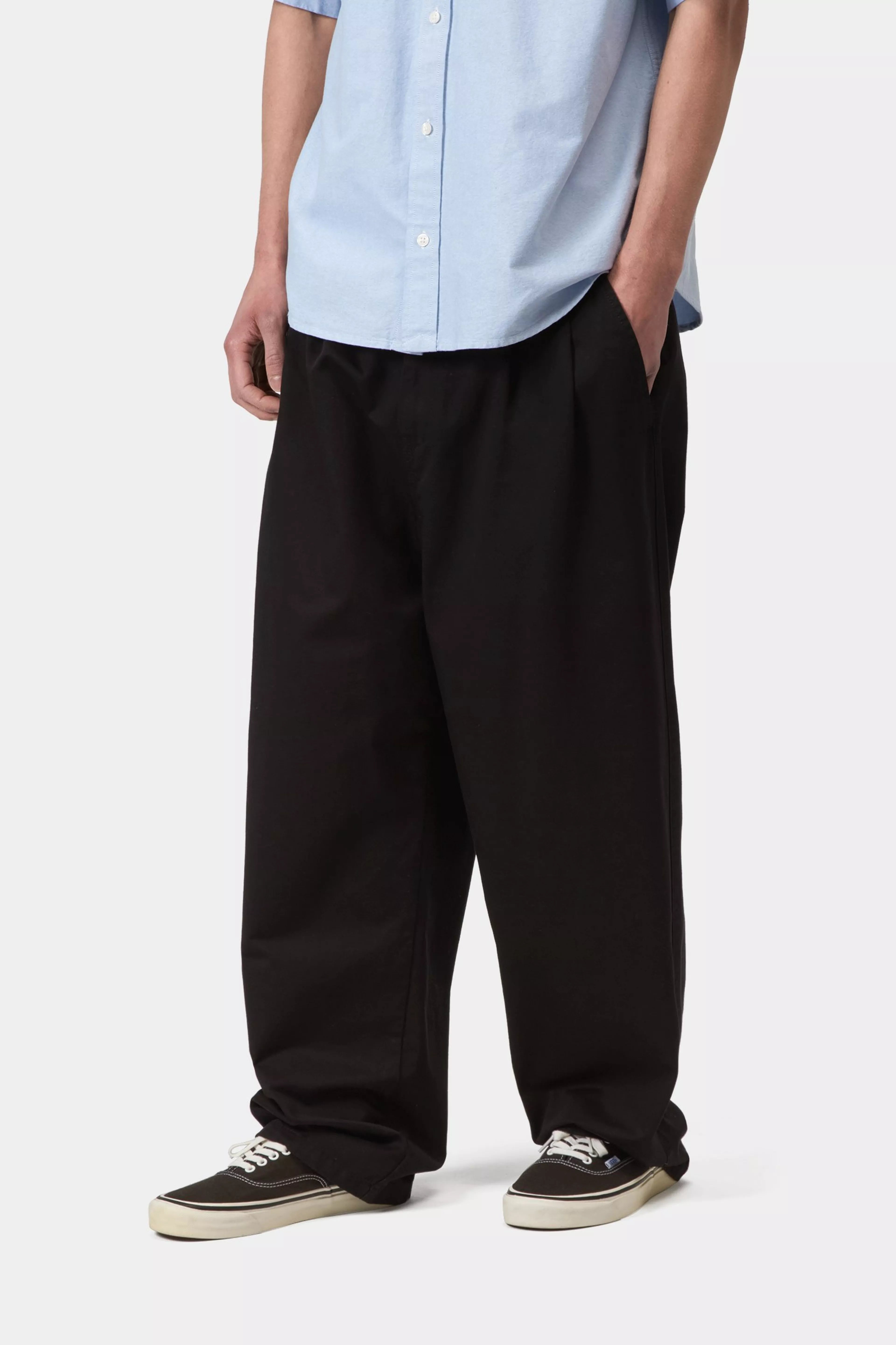 Marv Pant - Black (stone washed)