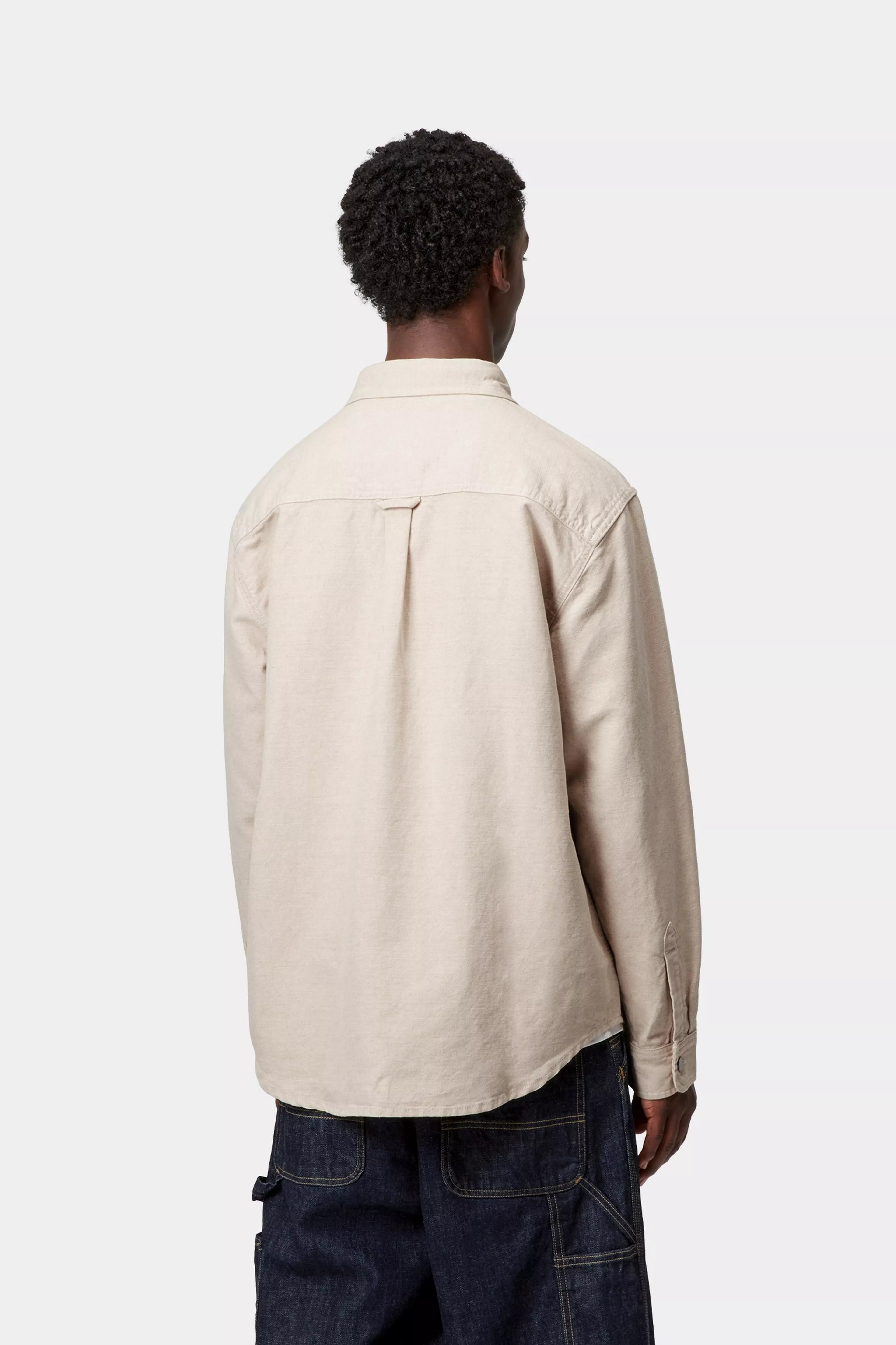 WALTER SHIRT JAC - Natural (rinsed) 4