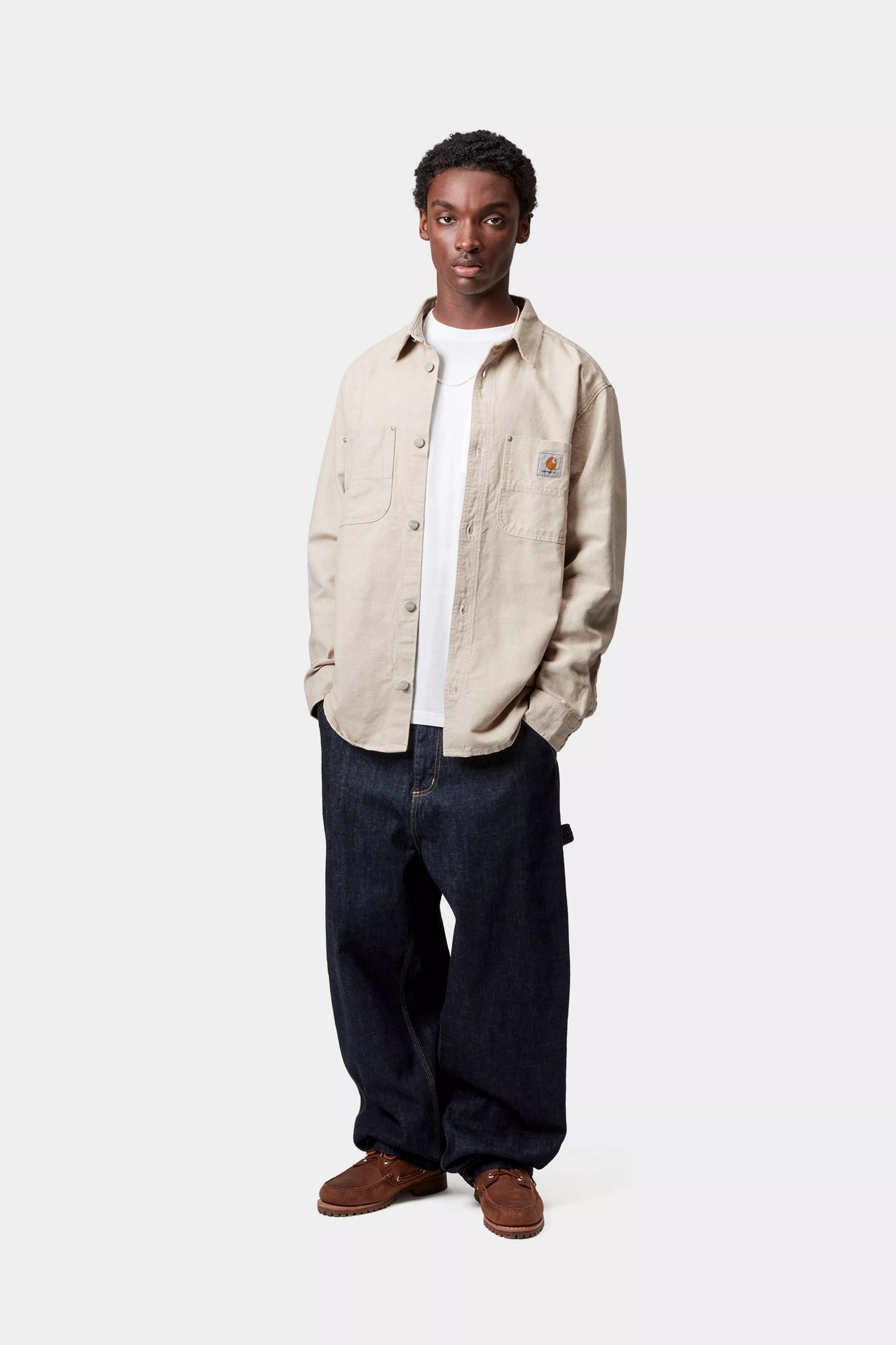 WALTER SHIRT JAC - Natural (rinsed) 5