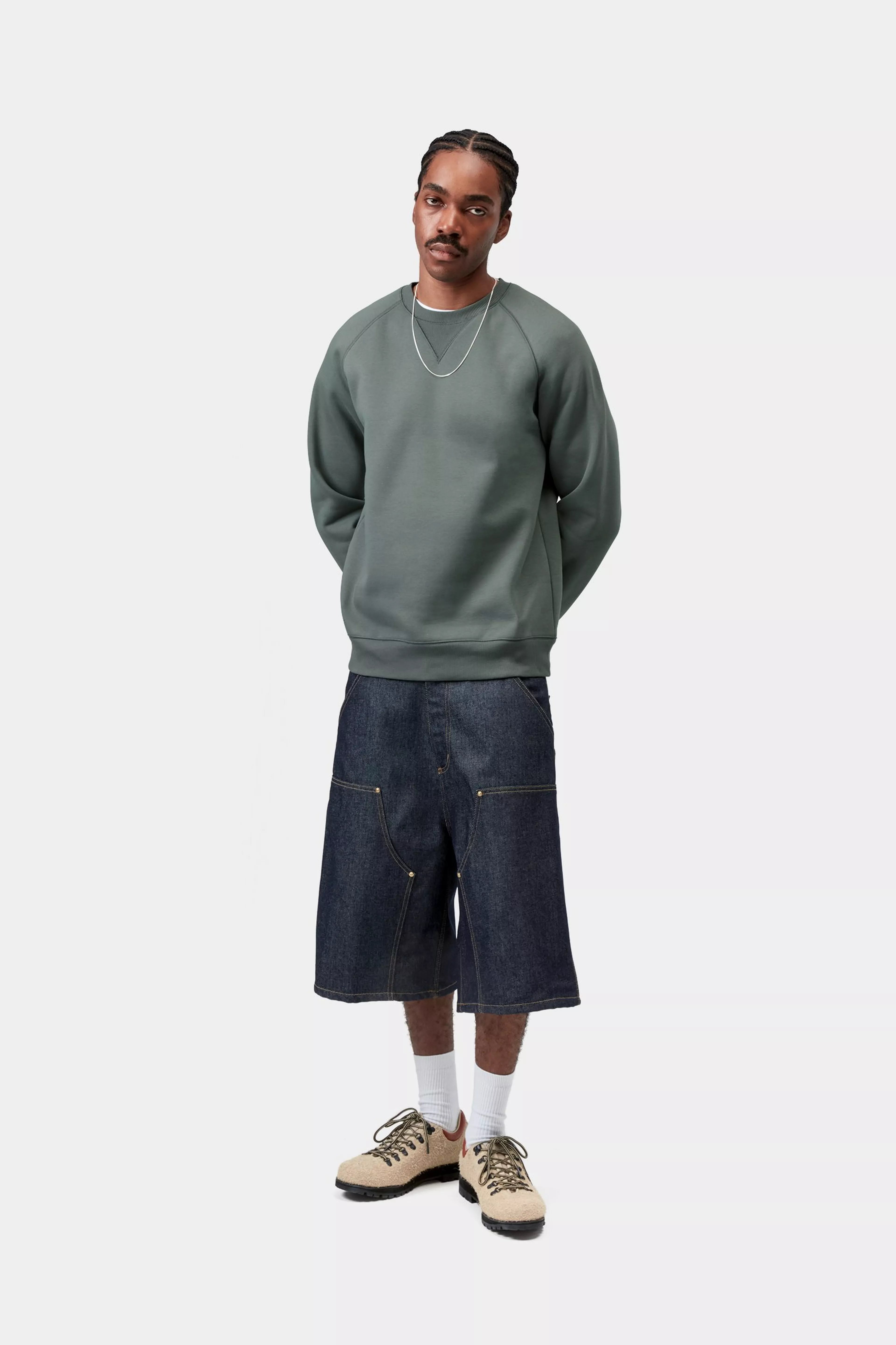 Chase Sweat - Velvet Green / Gold 4