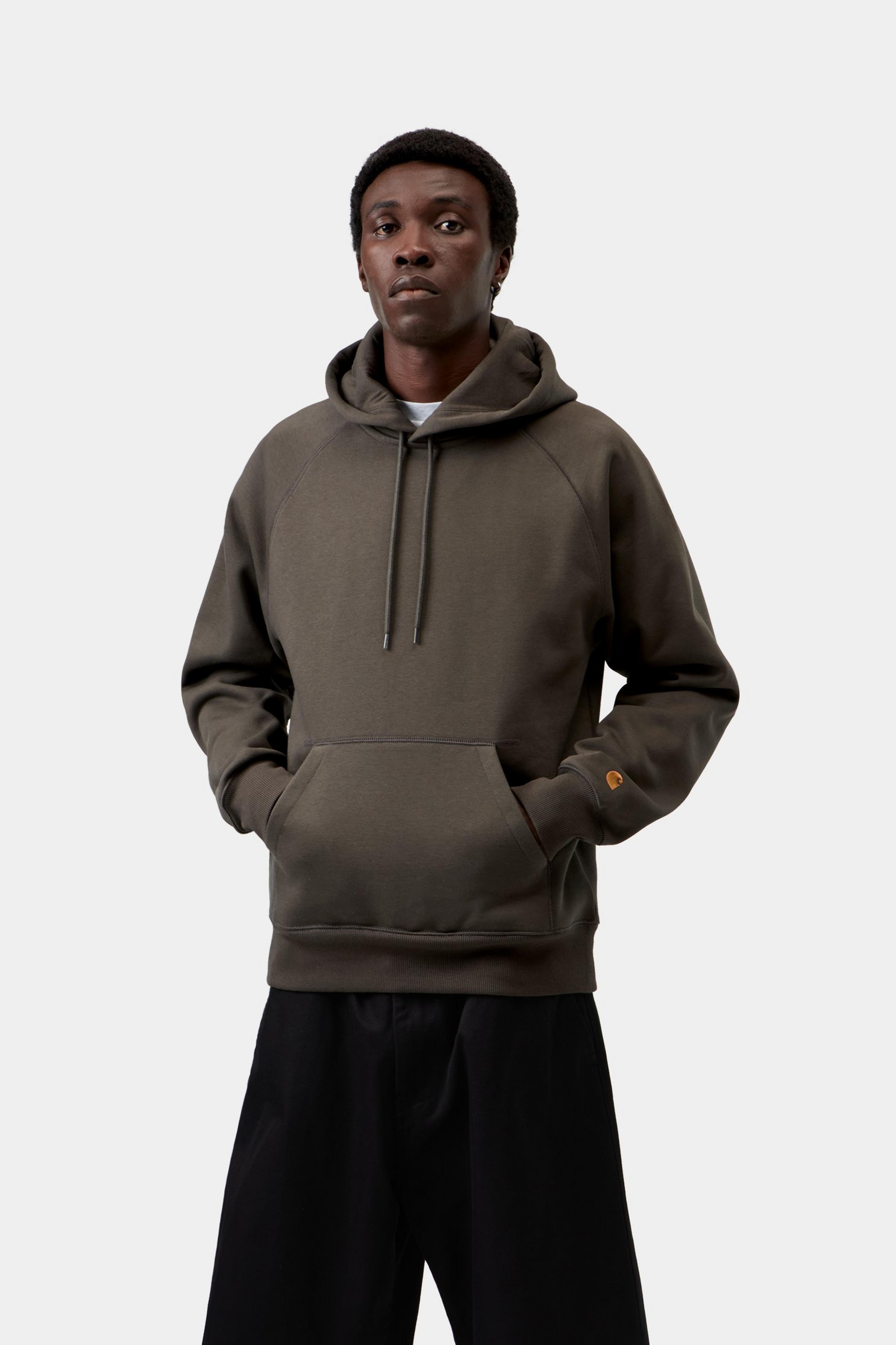 Hooded Chase Sweat - Shungite / Gold 2