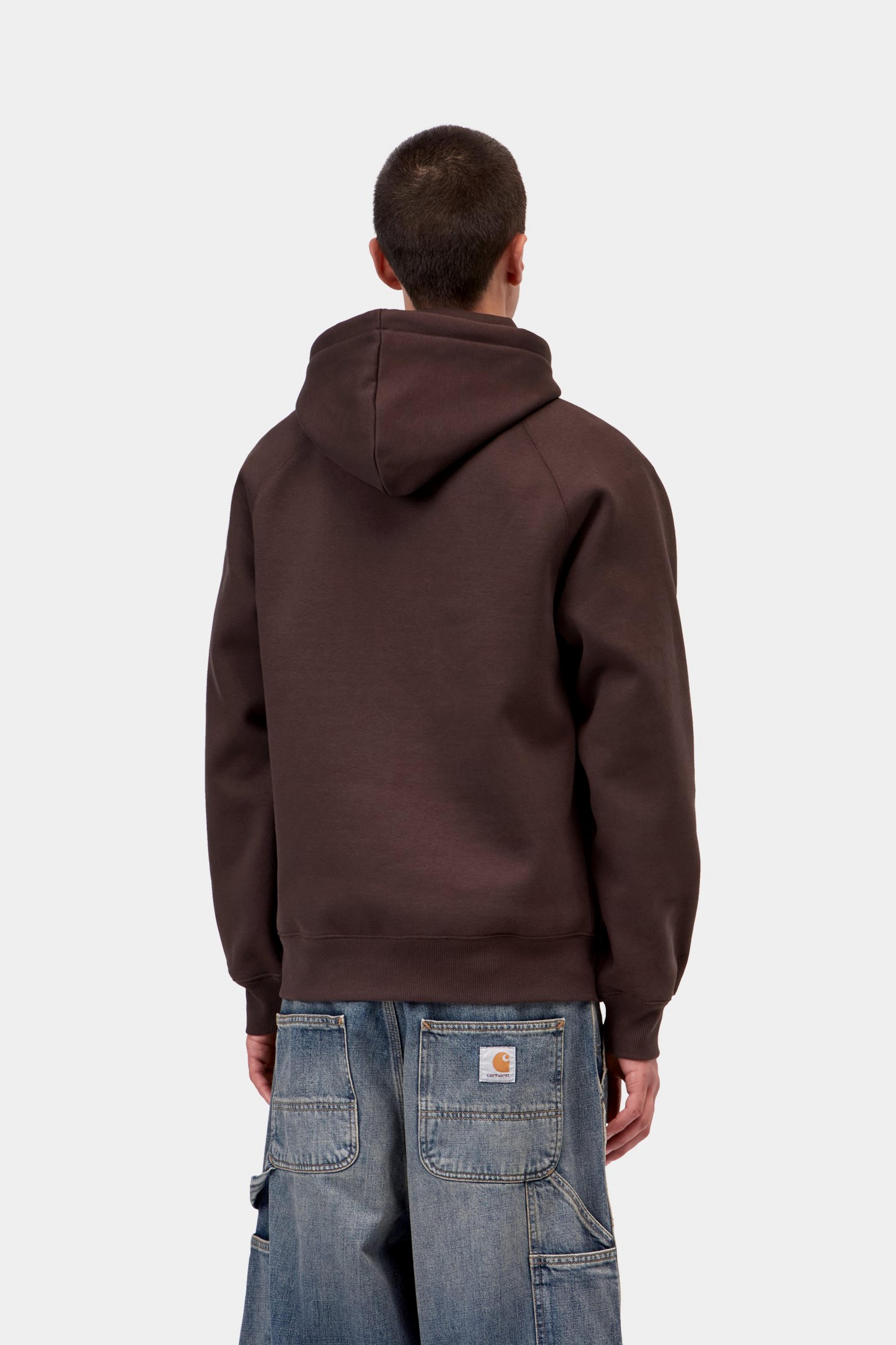Hooded Chase Sweat - Palisander / Gold 3