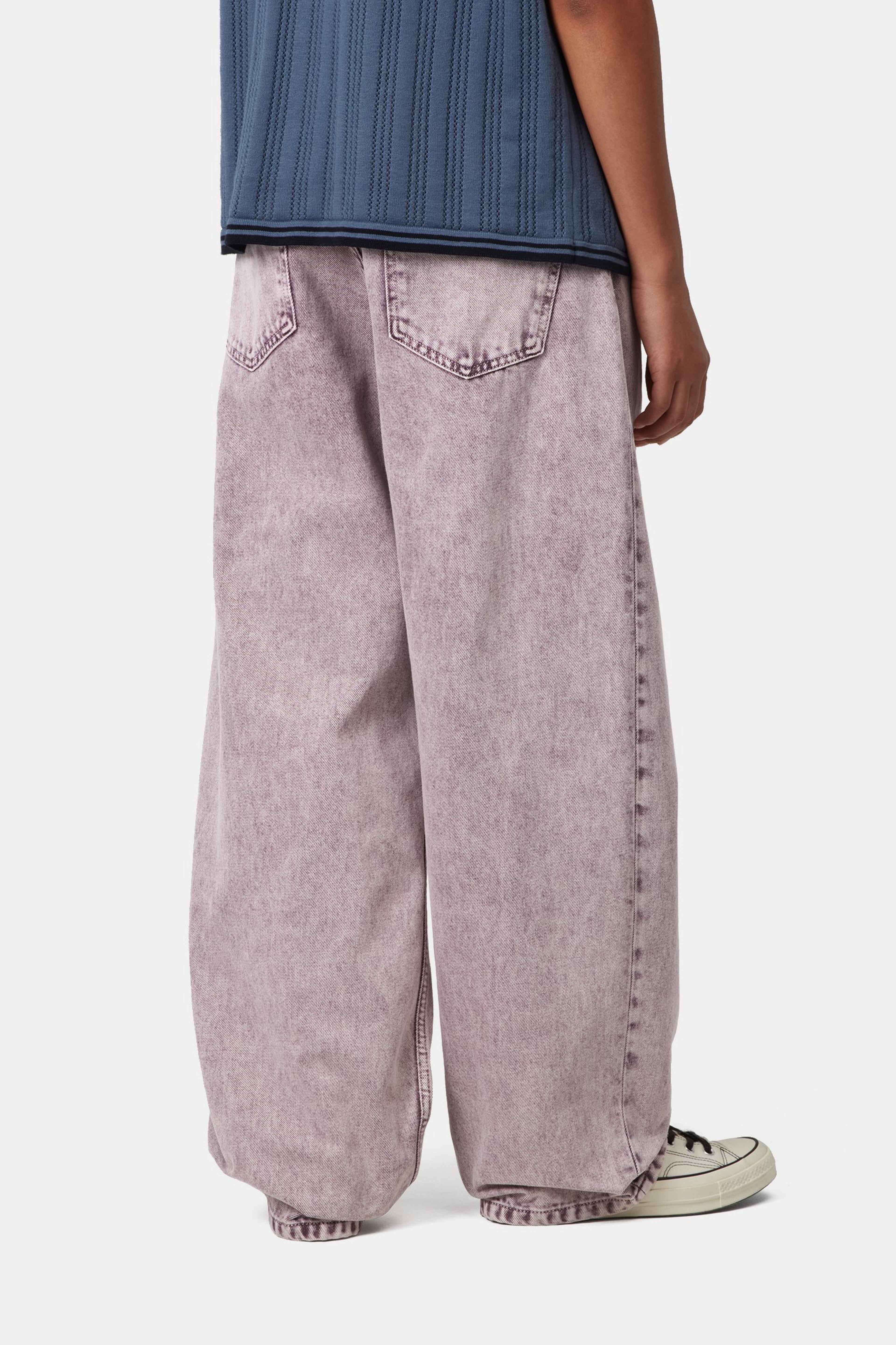 W' Brandon Pant - Cozy Purple (chalk wash)
