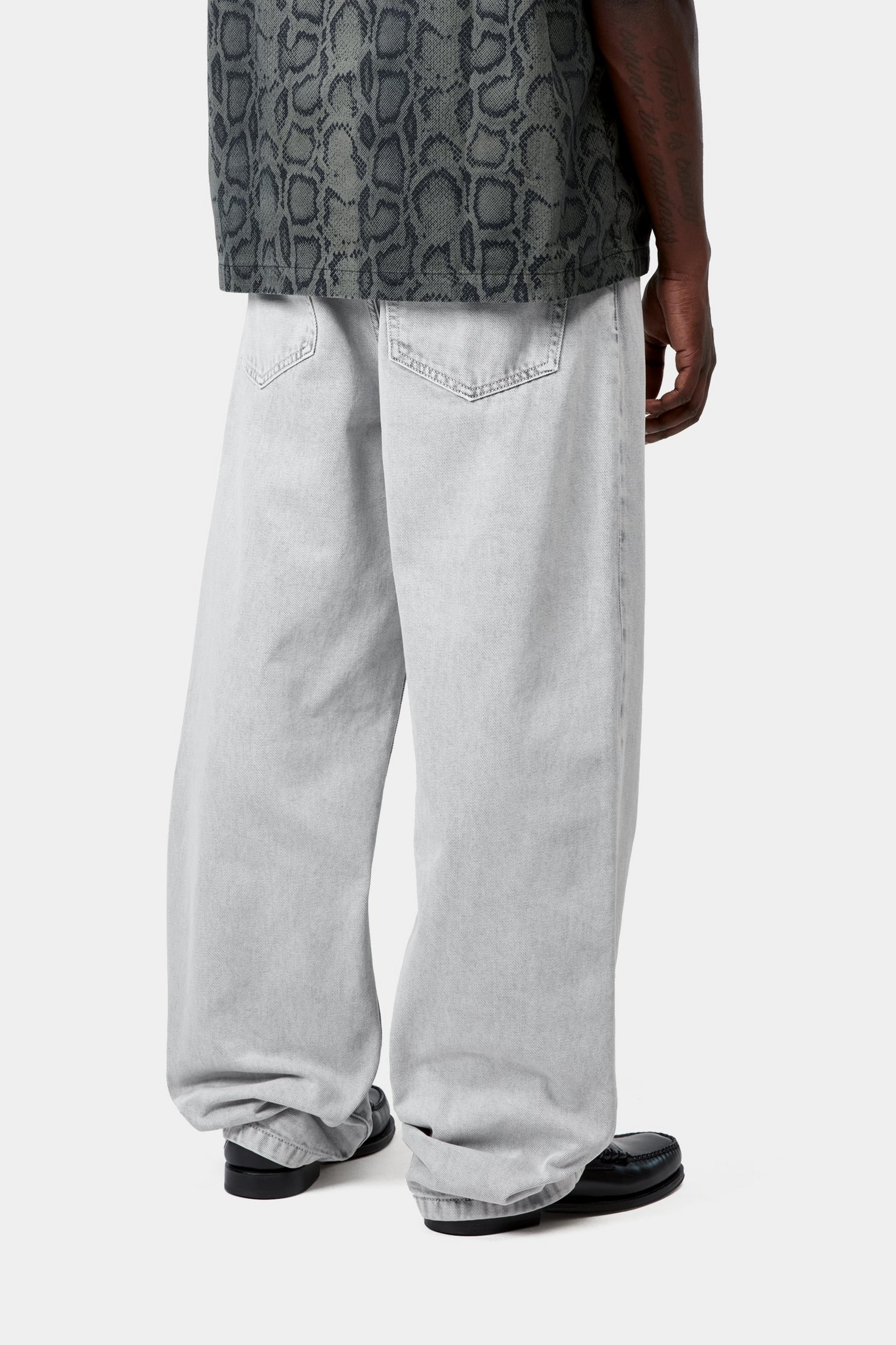 Landon Pant - Black (chalk wash)