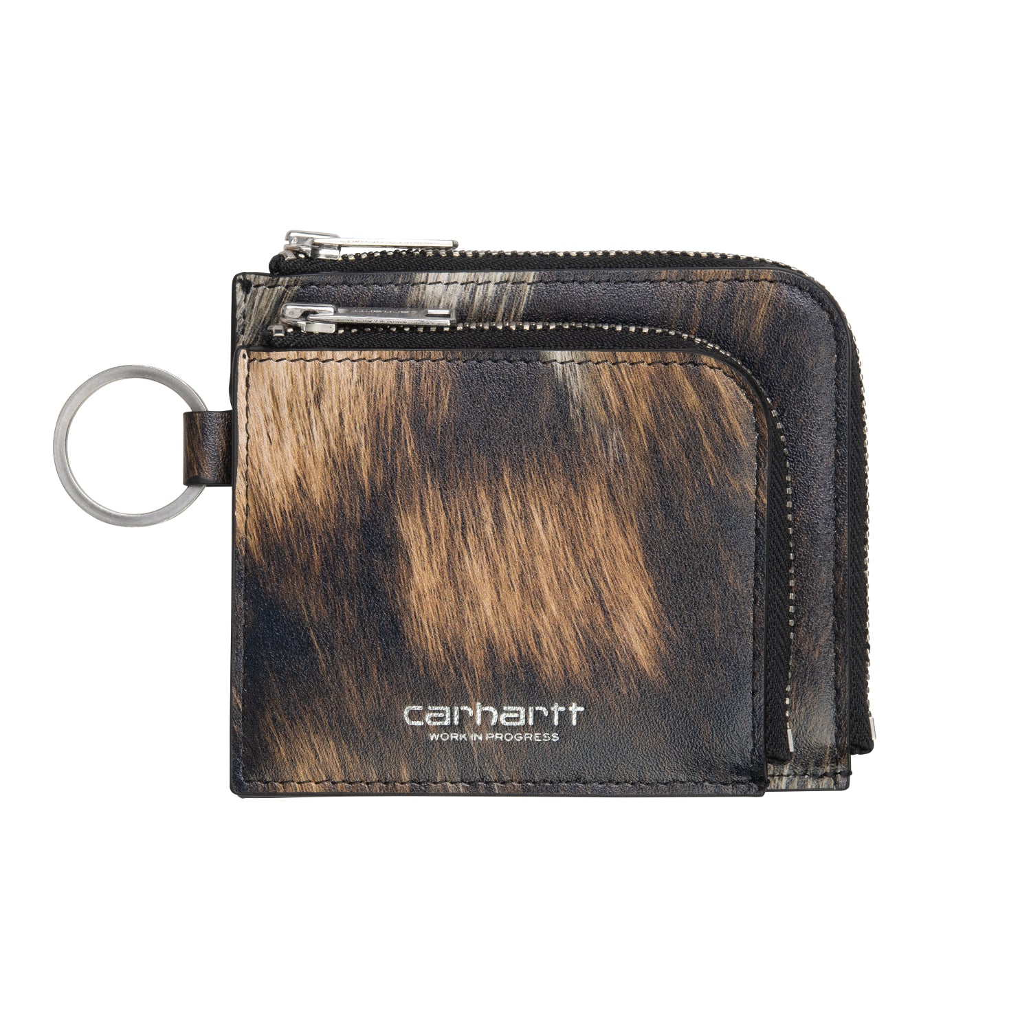 DOUBLE VEGAS ZIP WALLET - Wild Dog / Silver