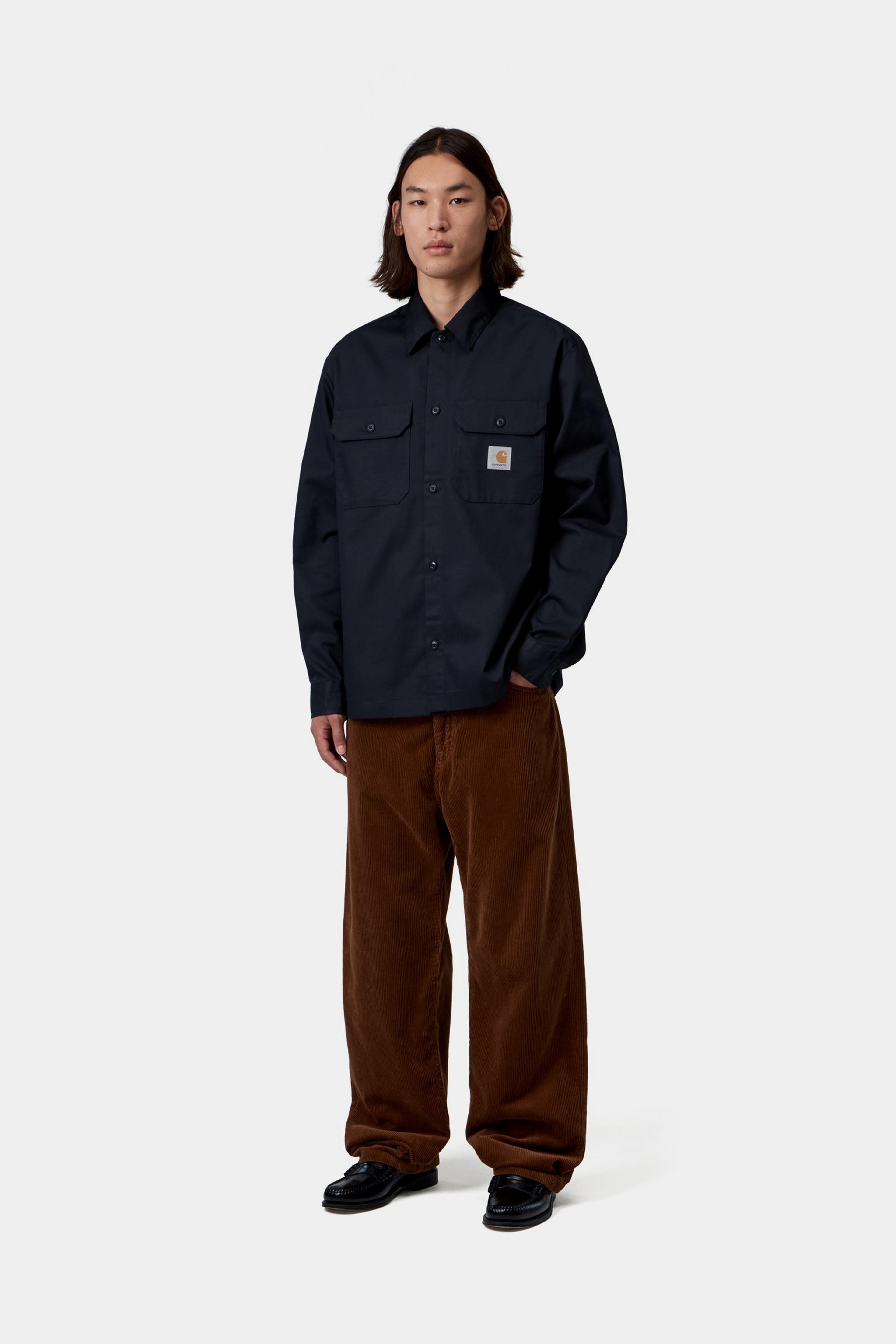 L/S Craft Shirt - Dark Navy 4