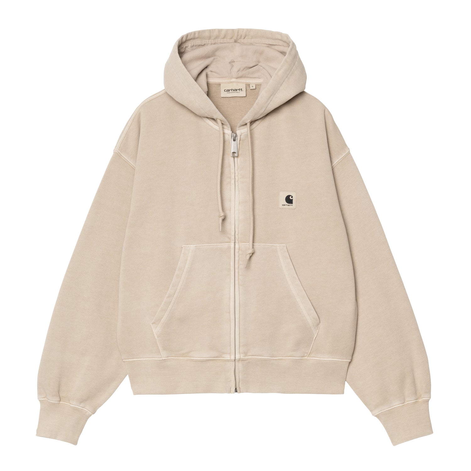 W' HOODED NELSON JACKET - Fleur De Sel (garment dyed)