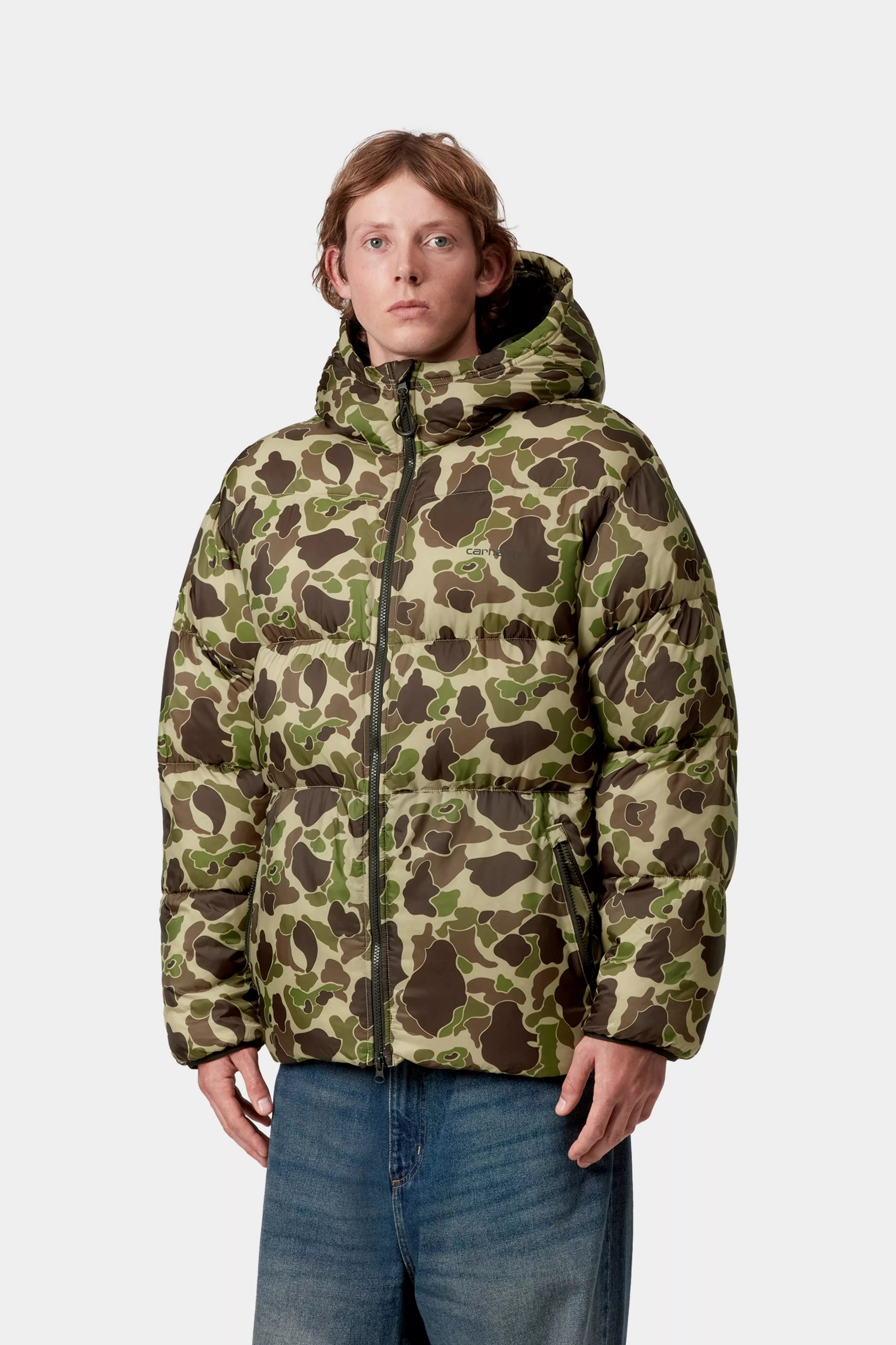 TORONTO JACKET - Camo Duck Green / Black 2