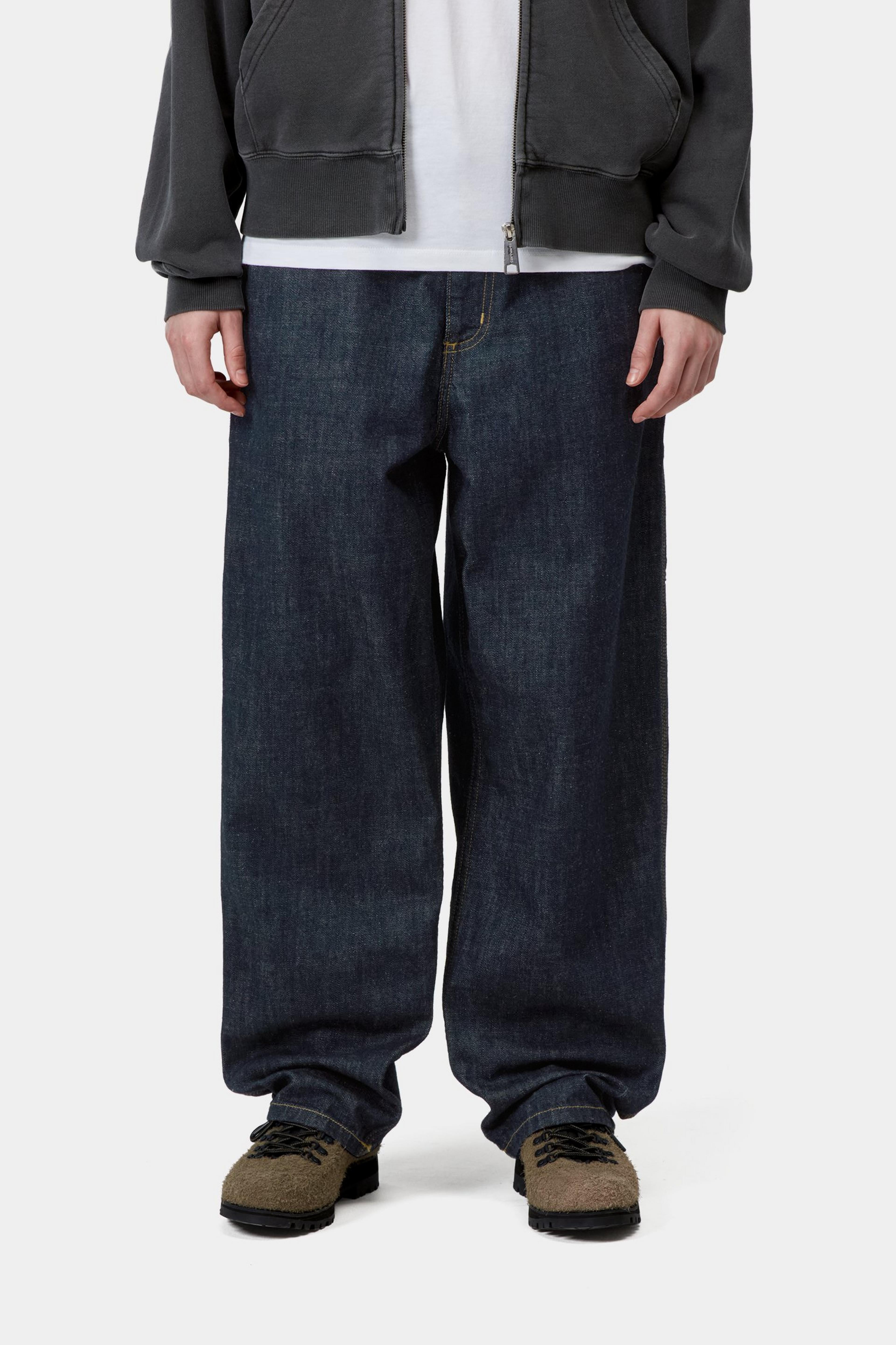 W' Brandon Single Knee Pant - Blue, rinsed