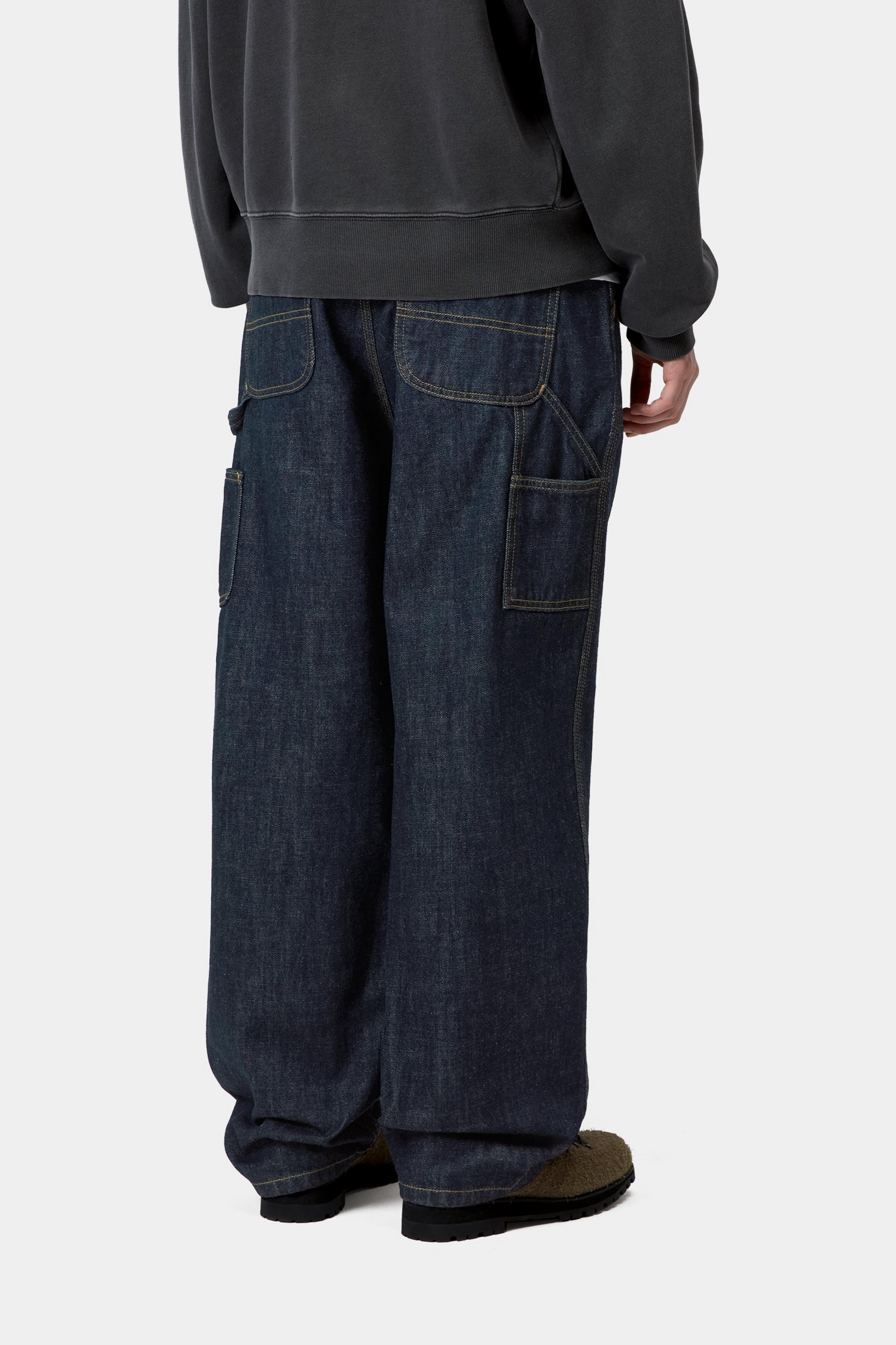 W' Brandon Single Knee Pant - Blue, rinsed