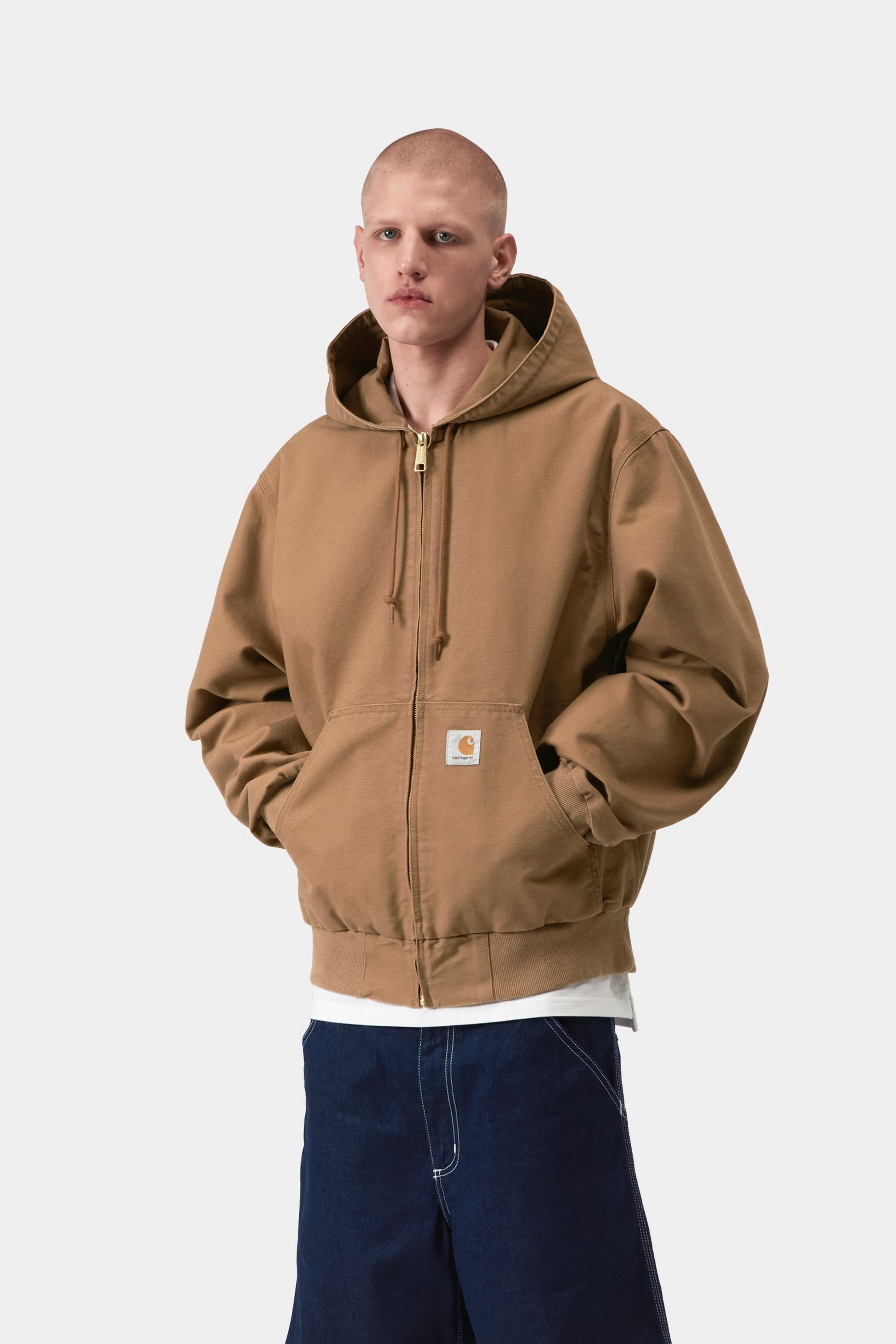 Carhartt active jacket brown アクティブジャケット カーハート Carhartt パーカー ジャケット アクティブジャケット S～L