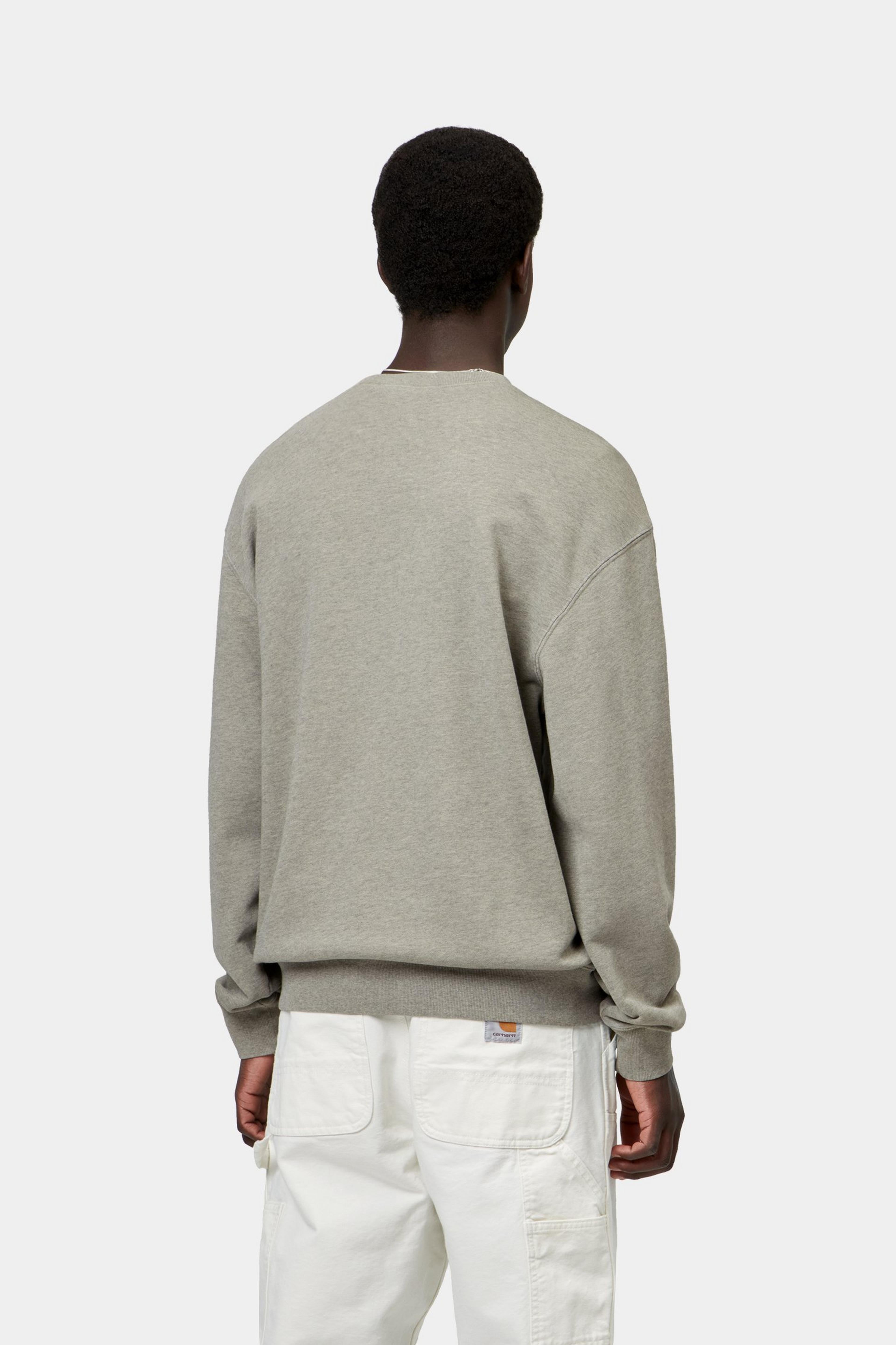 Caspian Sweat - Shady Green Heather (garment dyed) 3
