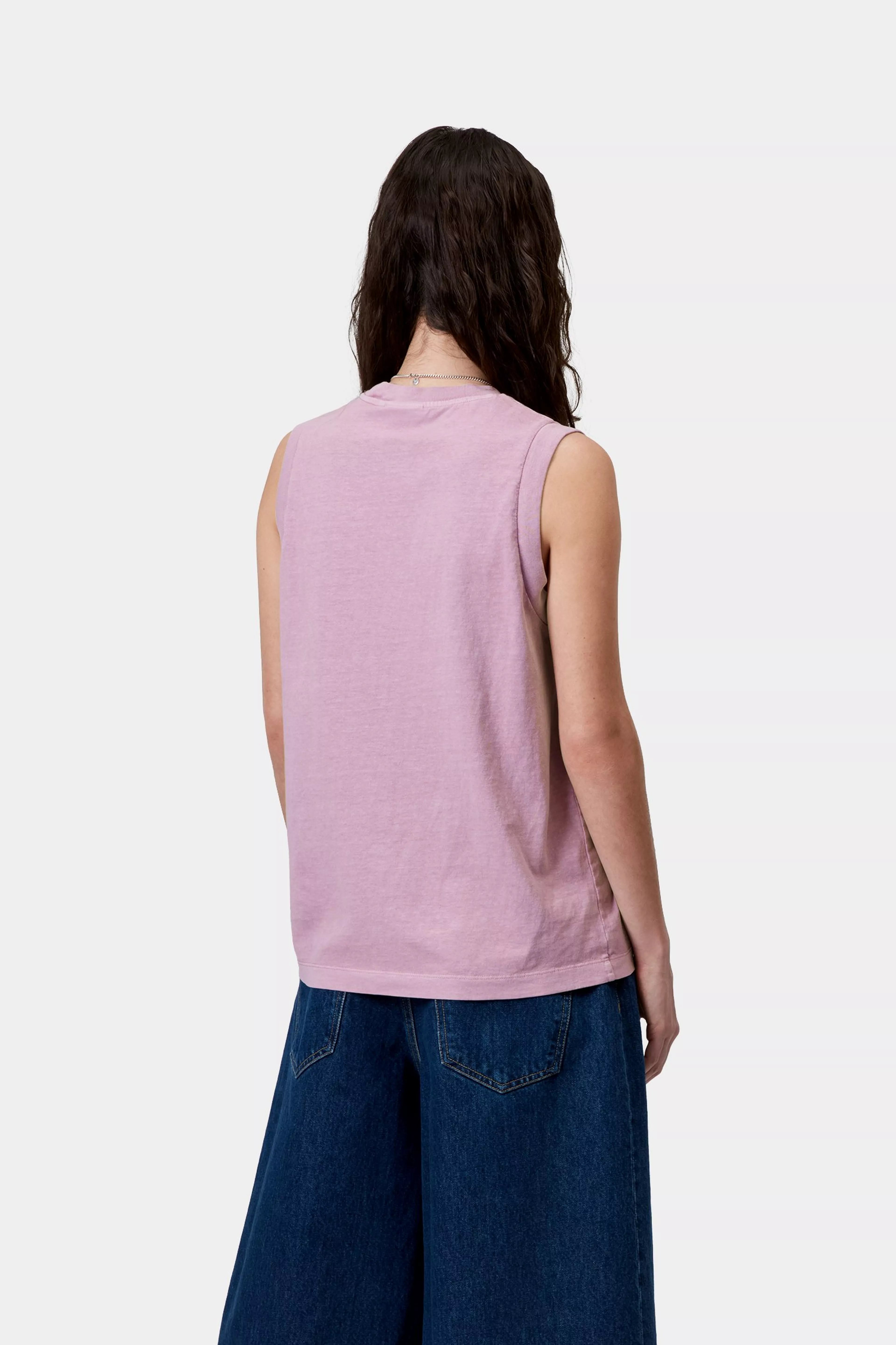 W' Nelson A-Shirt - Gentle Purple (garment dyed) 3