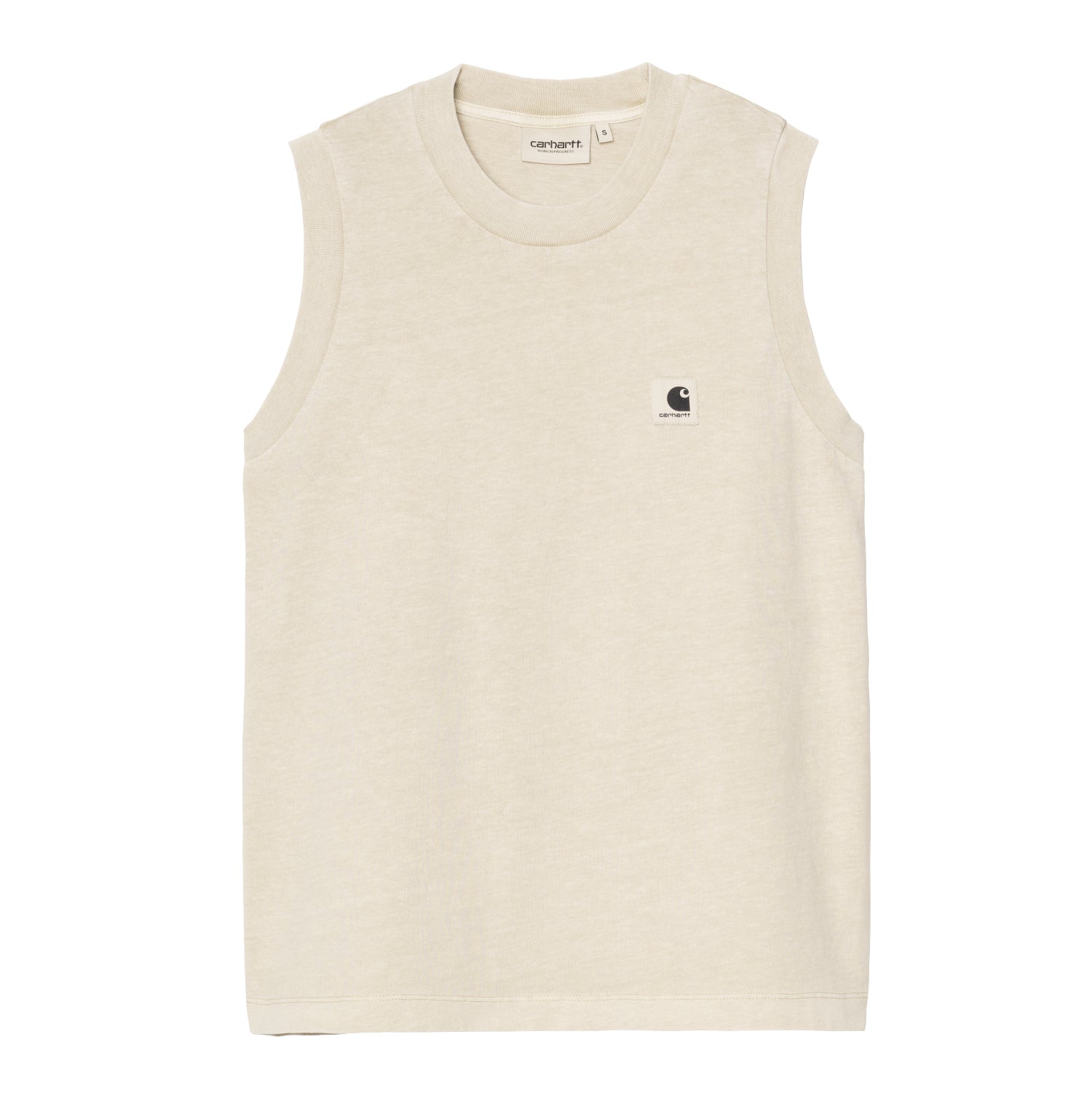 W' Nelson A-Shirt - Stone (garment dyed)