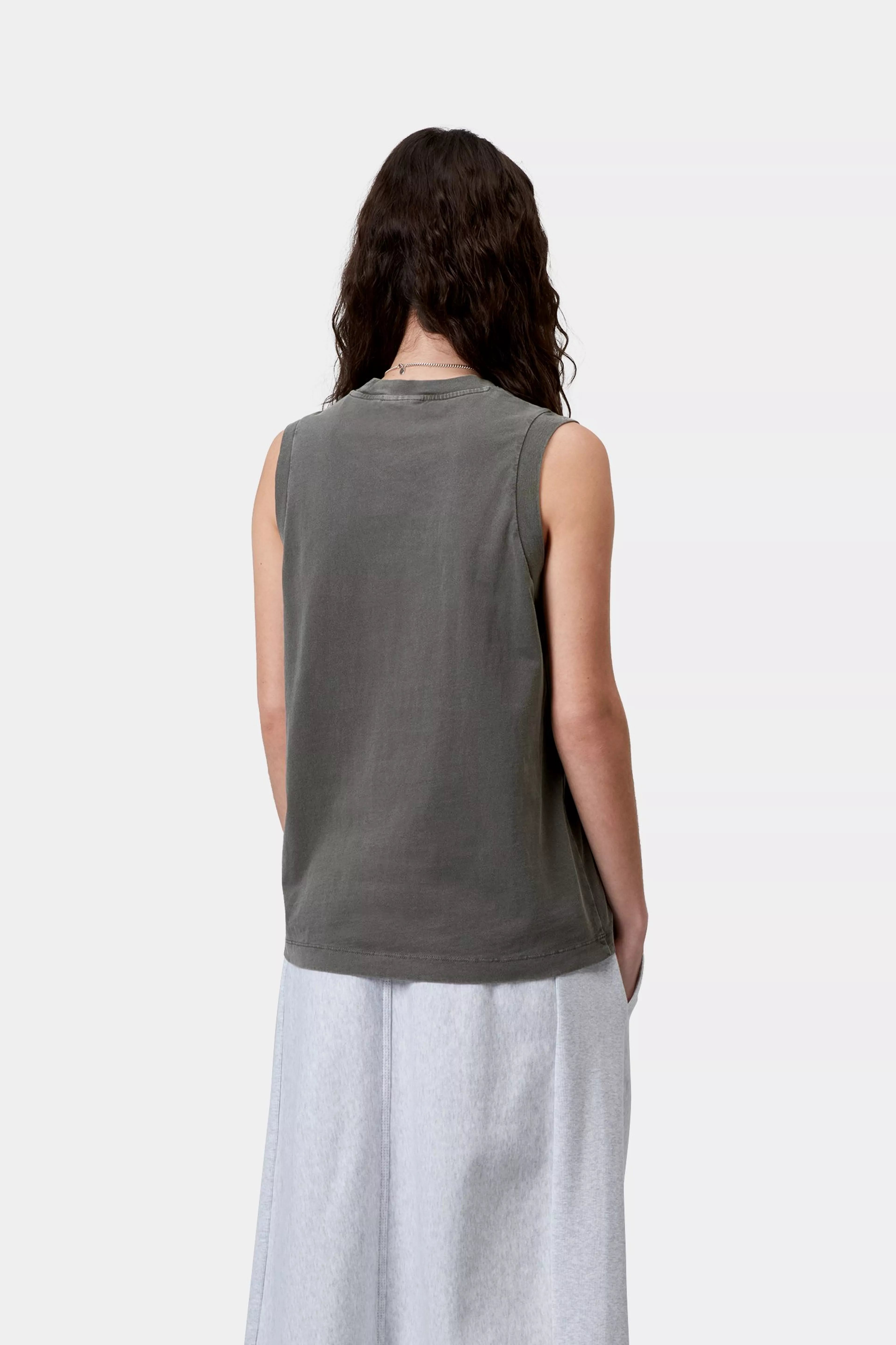 W' Nelson A-Shirt - Black (garment dyed)