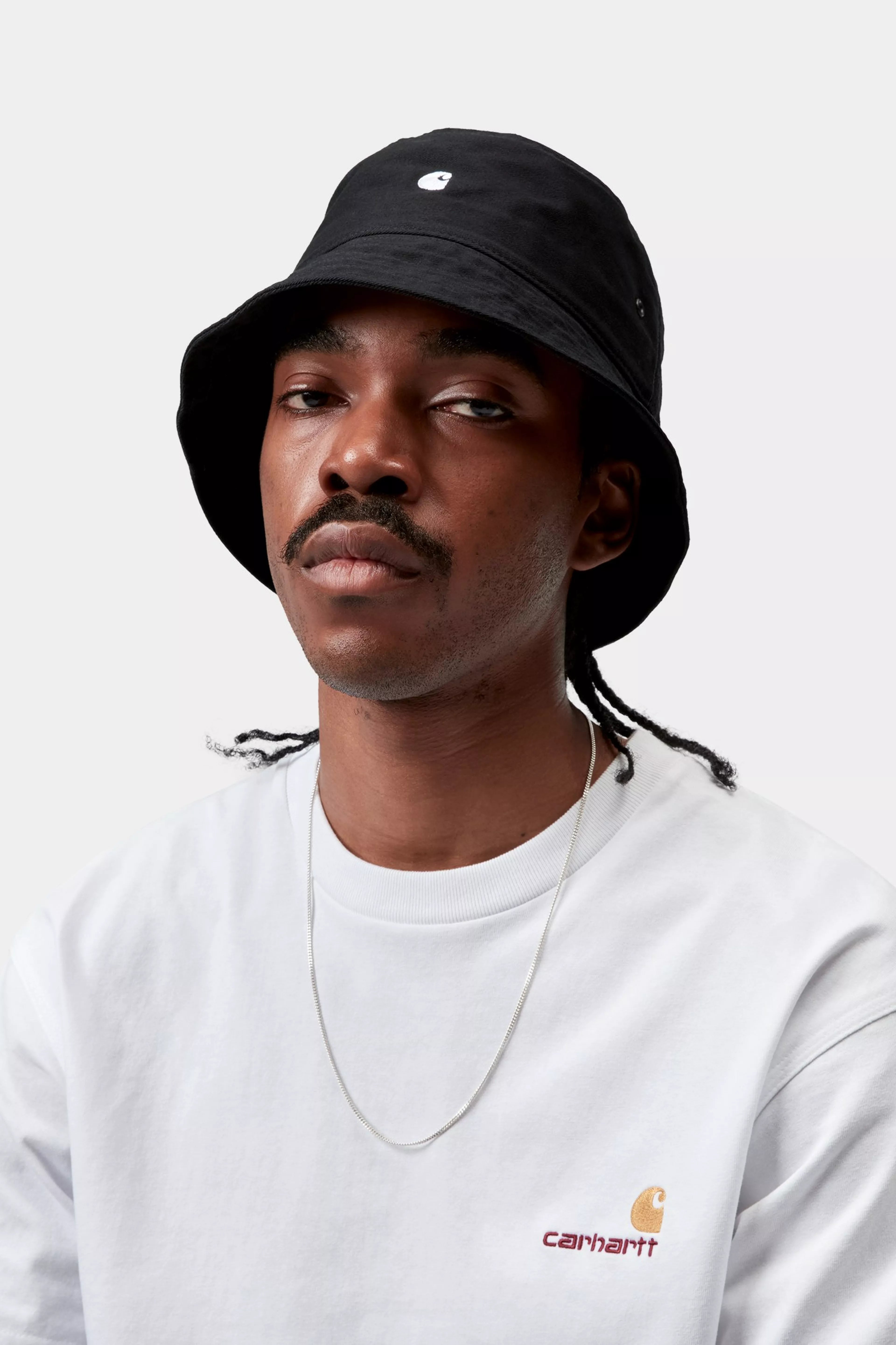 Madison Logo Bucket - Black / White